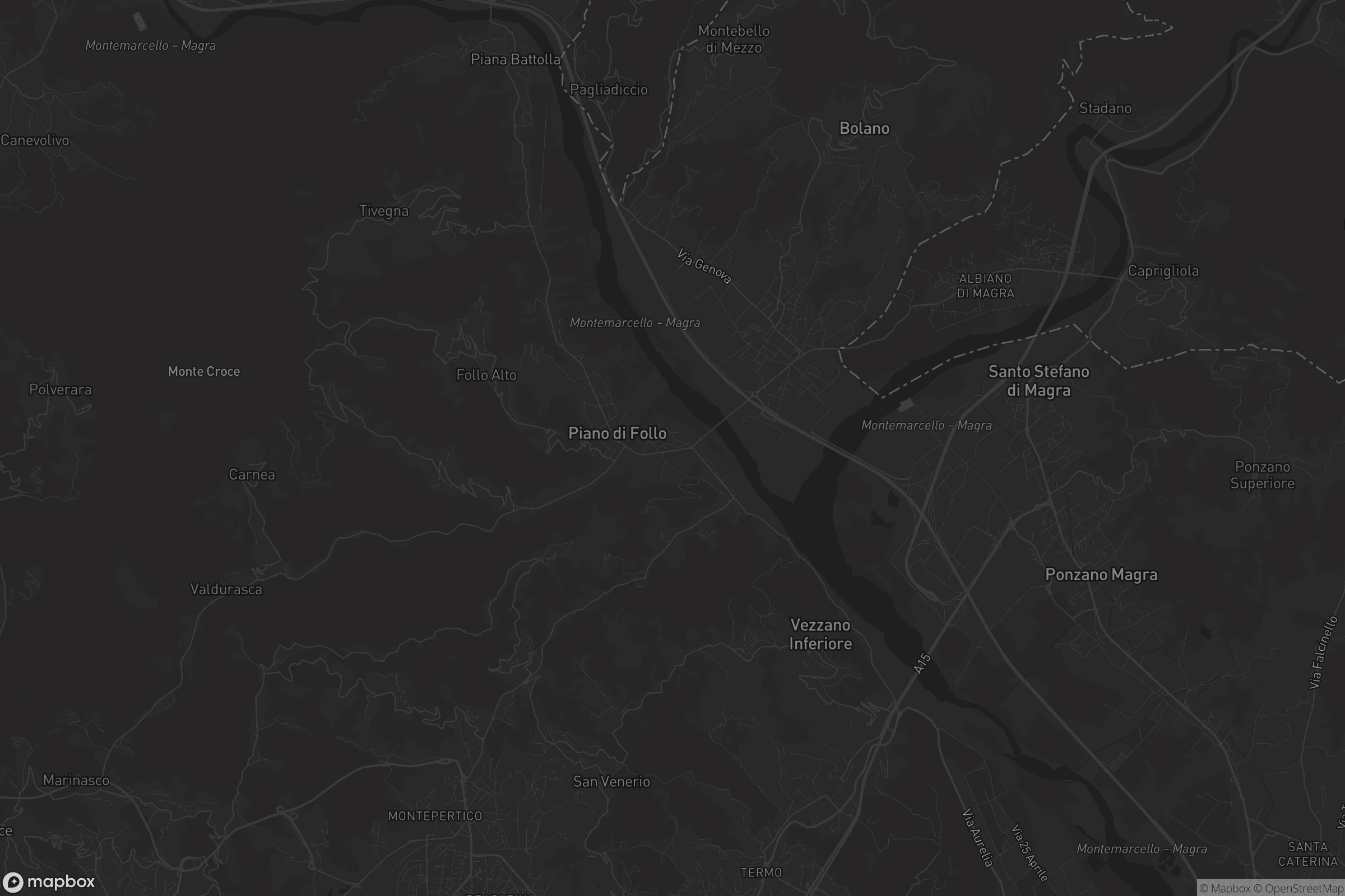 Mappa di Piano di Valeriano
