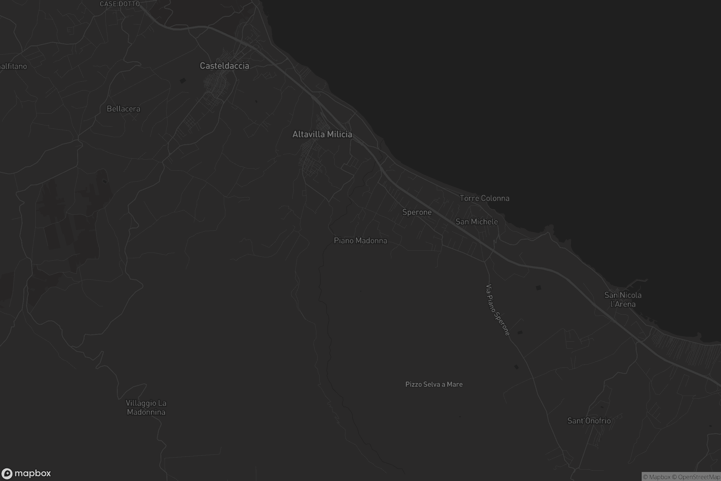 Mappa di Piano Madonna