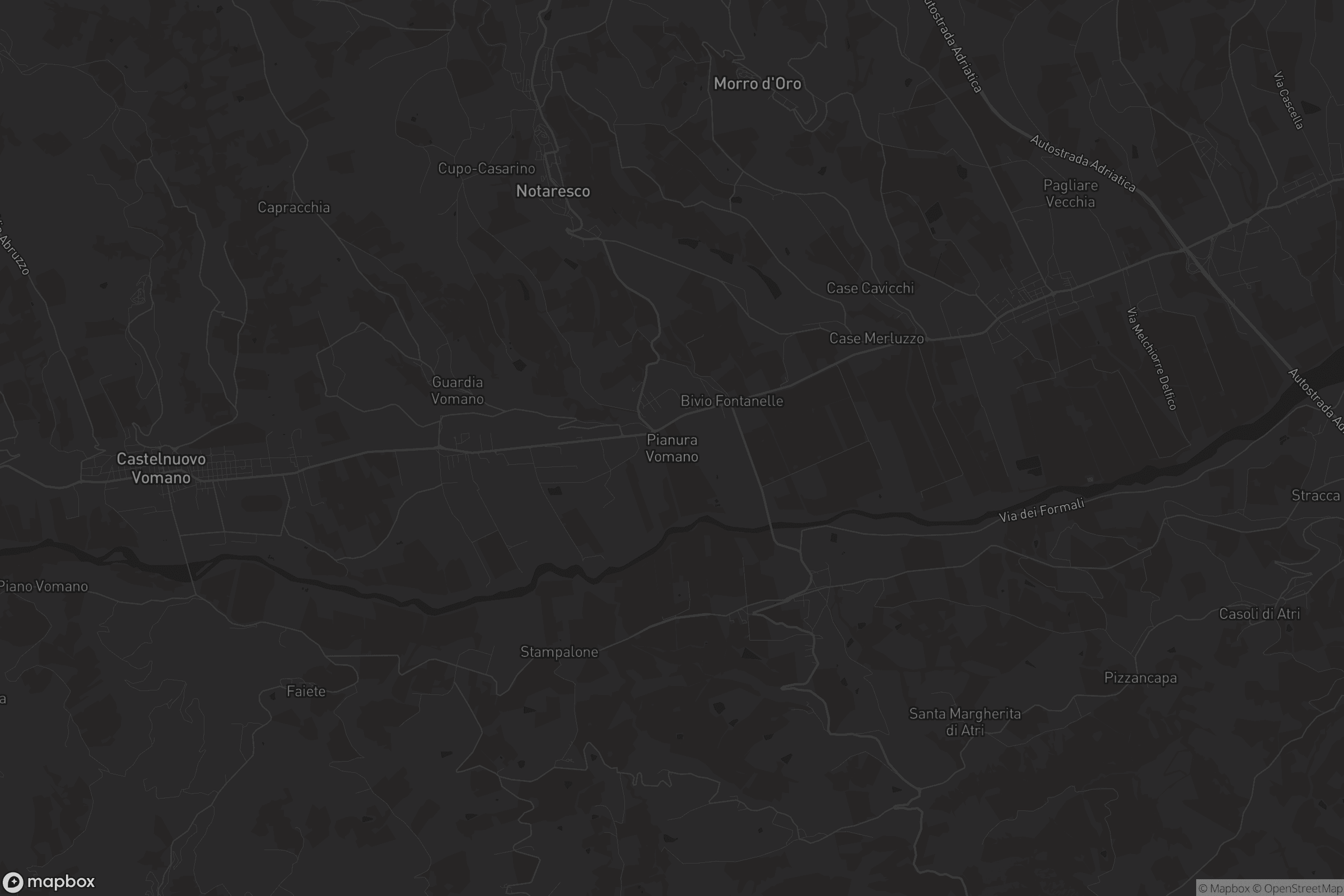 Mappa di Pianura Vomano