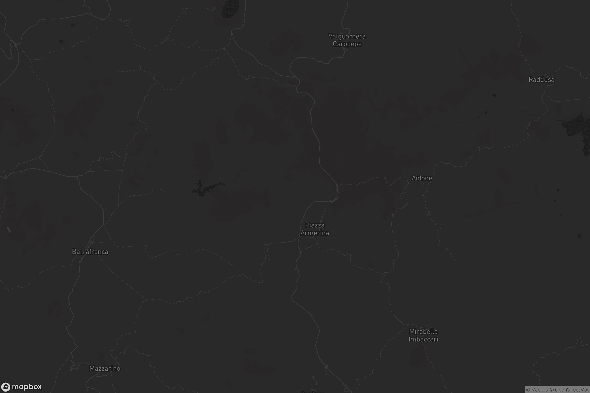 Mappa di Piazza Armerina