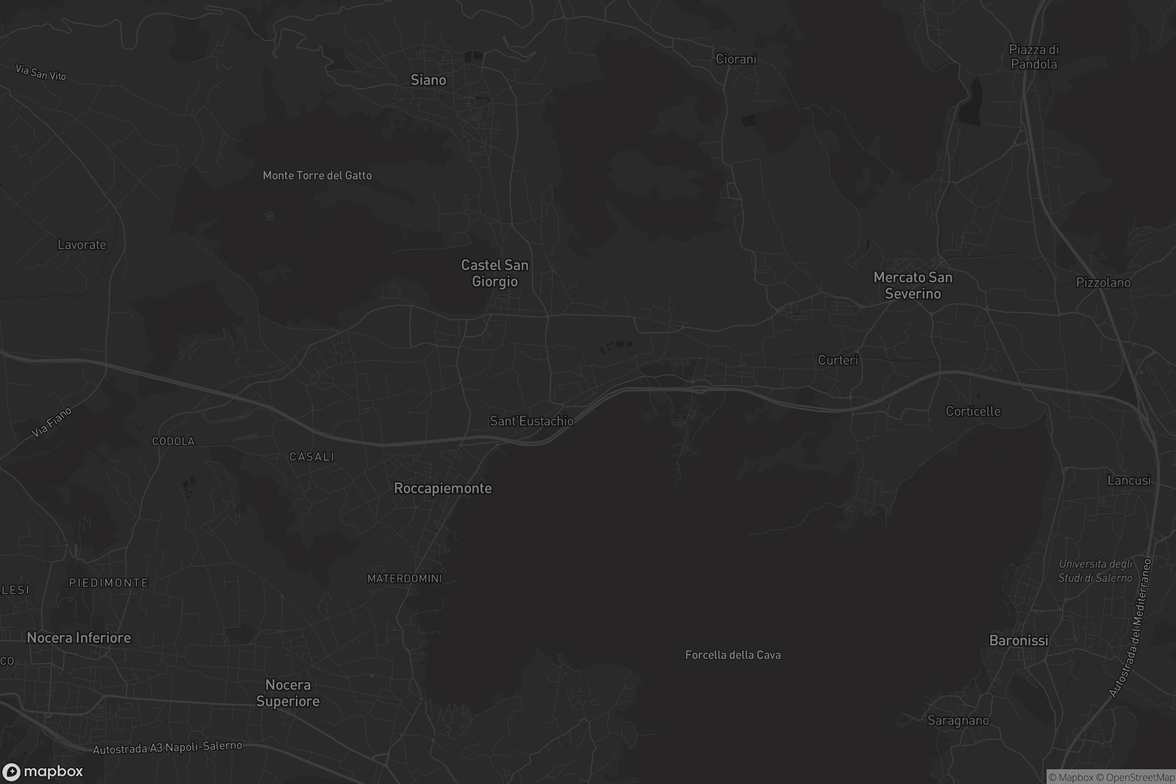 Mappa di Piazza del Galdo