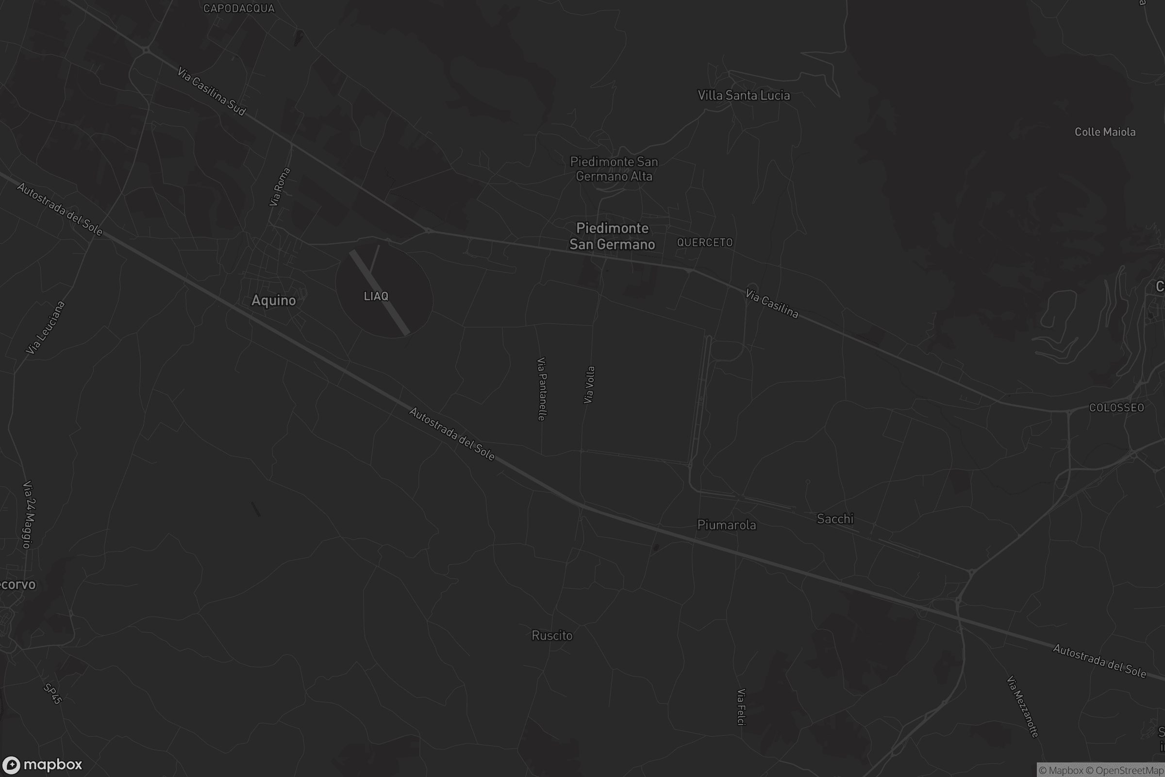 Mappa di Piedimonte San Germano