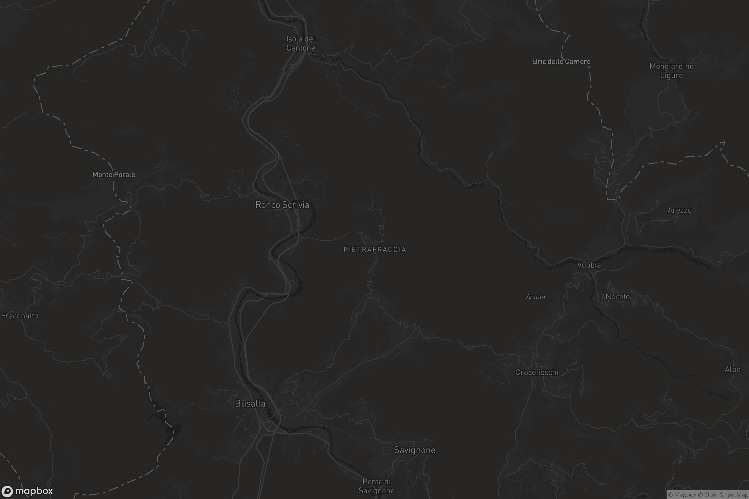 Mappa di Pietrafraccia