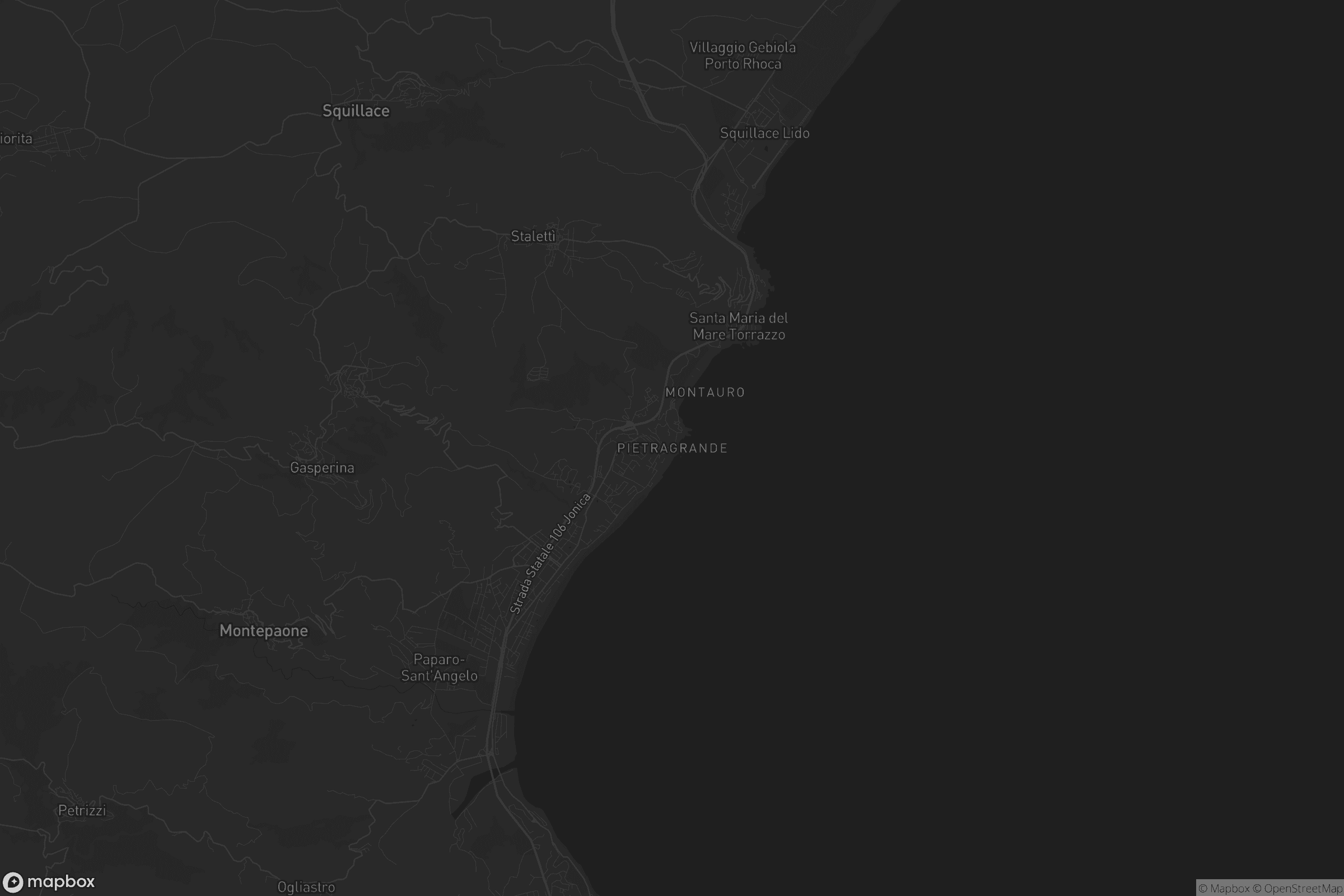 Mappa di Pietragrande