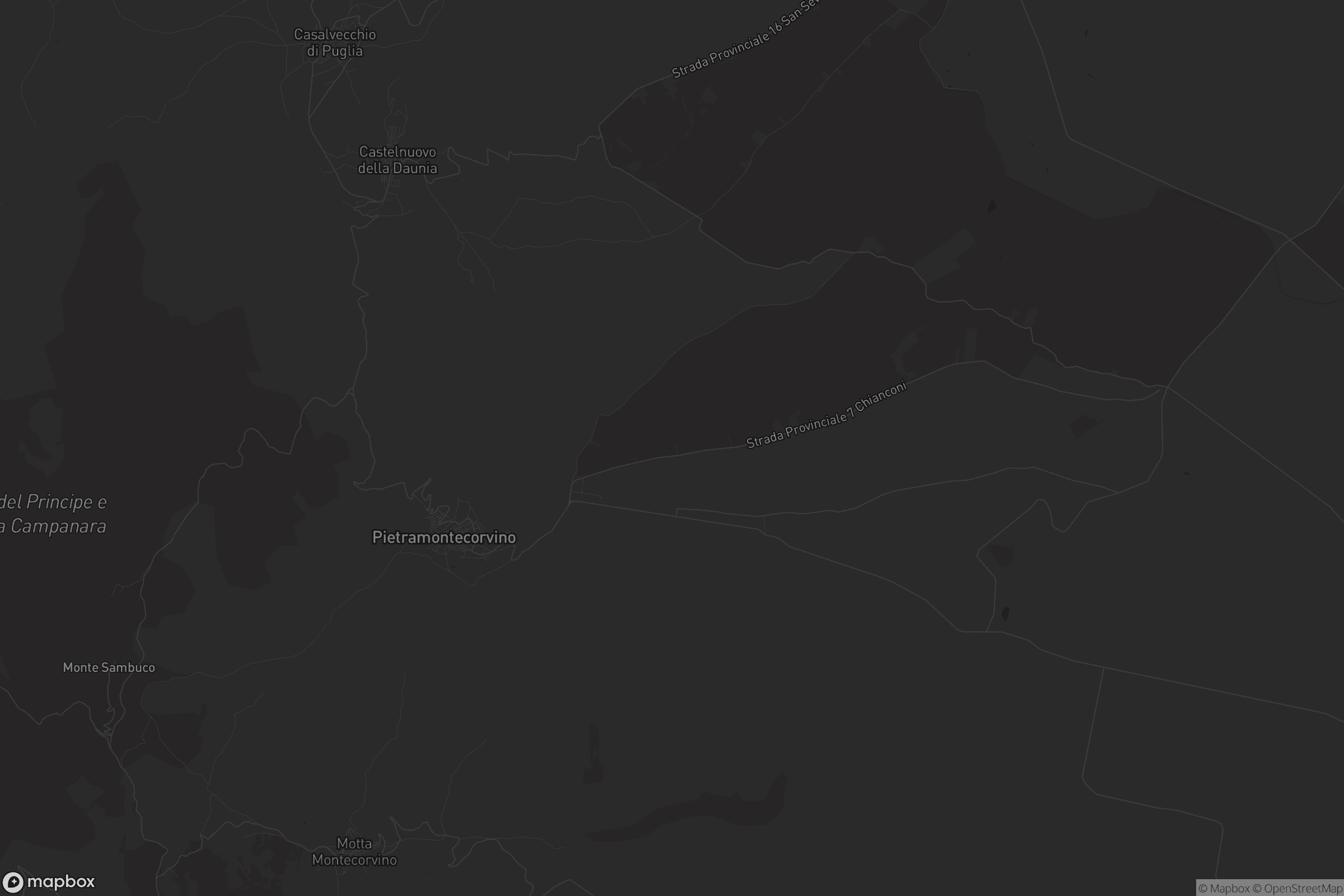 Mappa di Pietramontecorvino