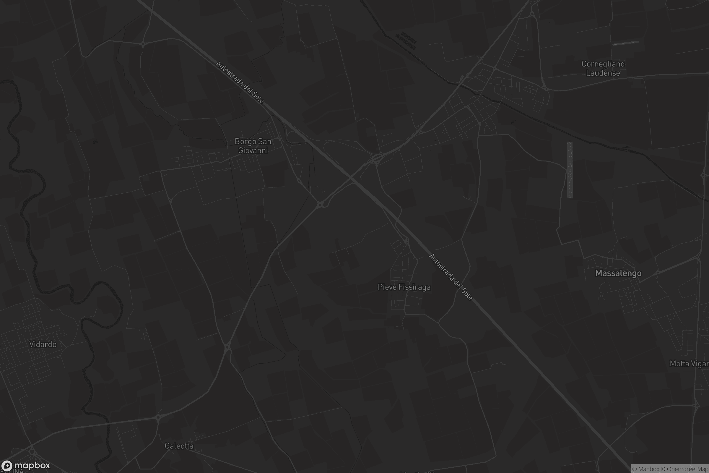 Mappa di Pieve Fissiraga