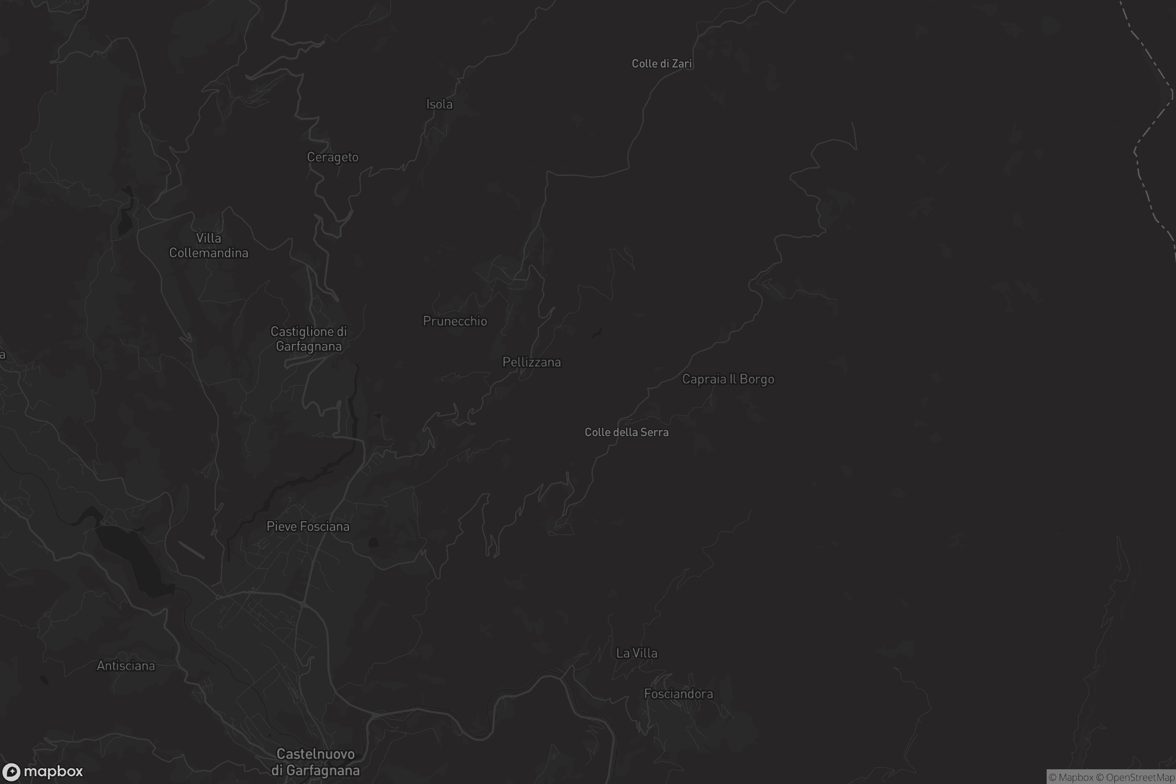 Mappa di Pieve Fosciana