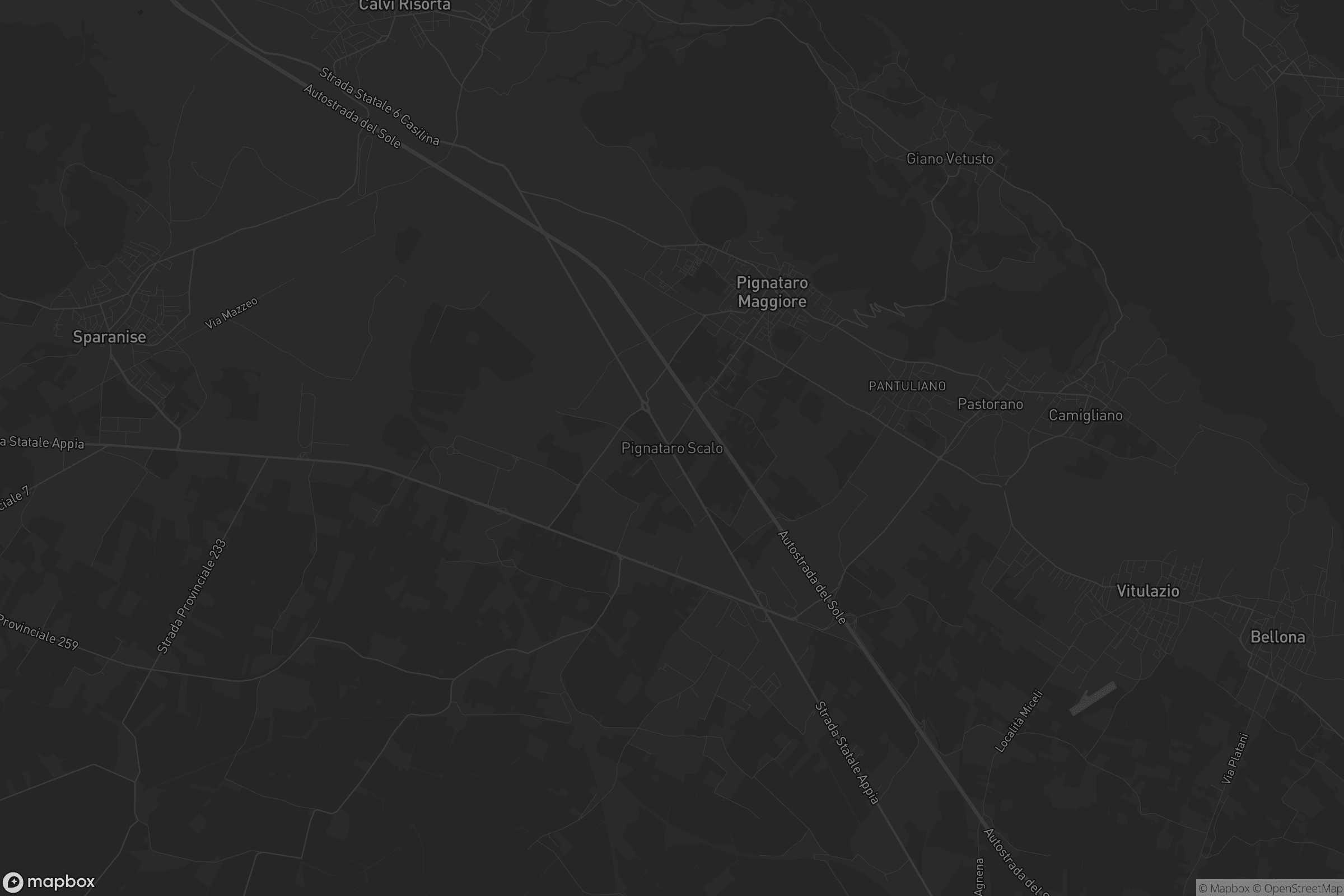 Mappa di Pignataro Scalo