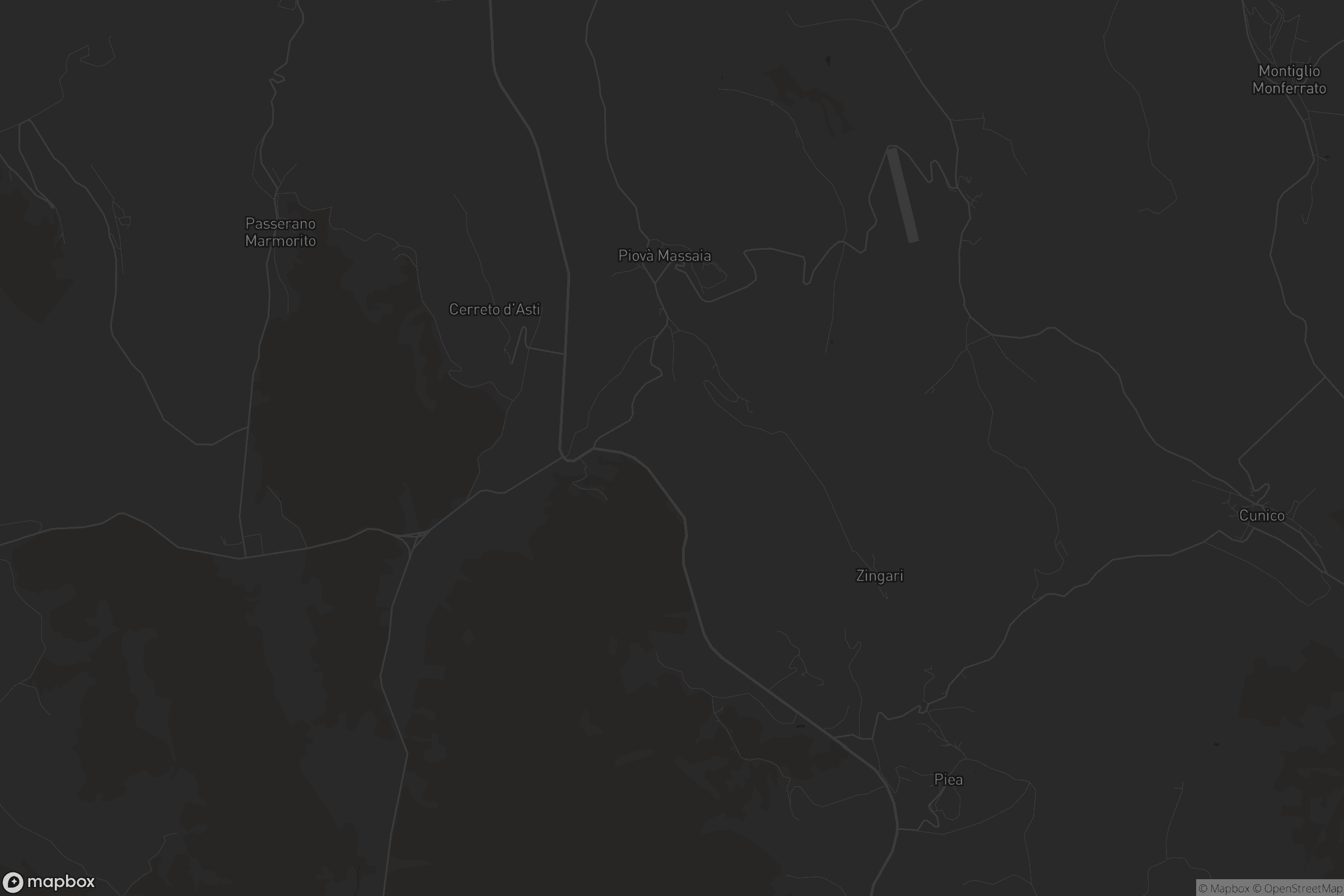 Mappa di Piovà Massaia