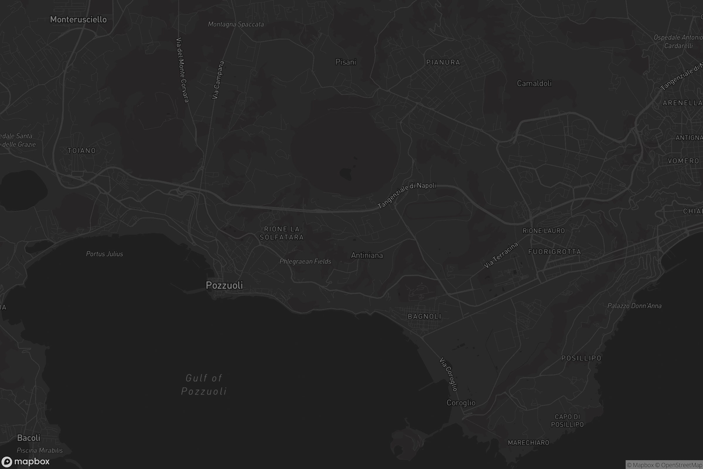 Mappa di Pisciarelli