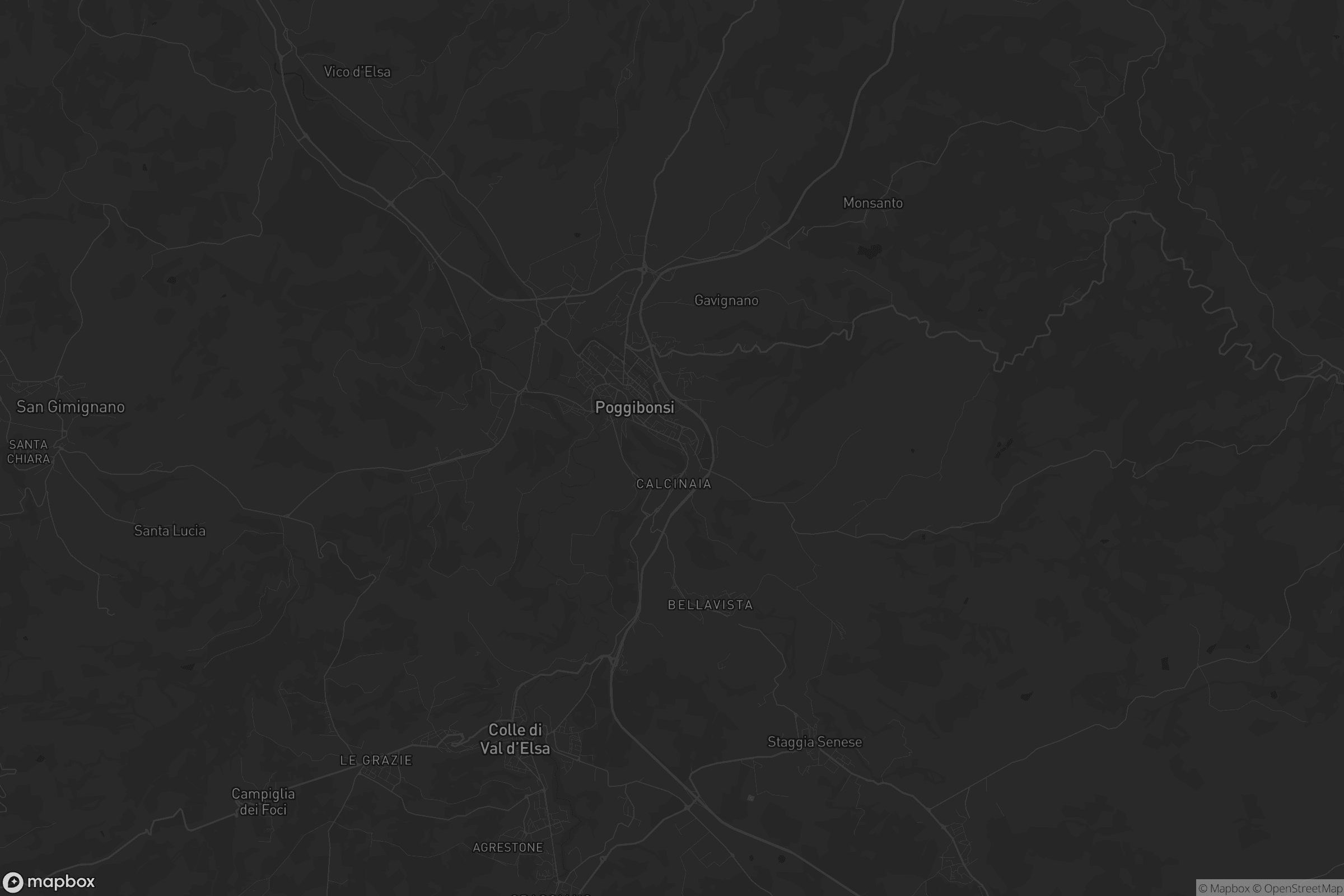 Mappa di Poggibonsi