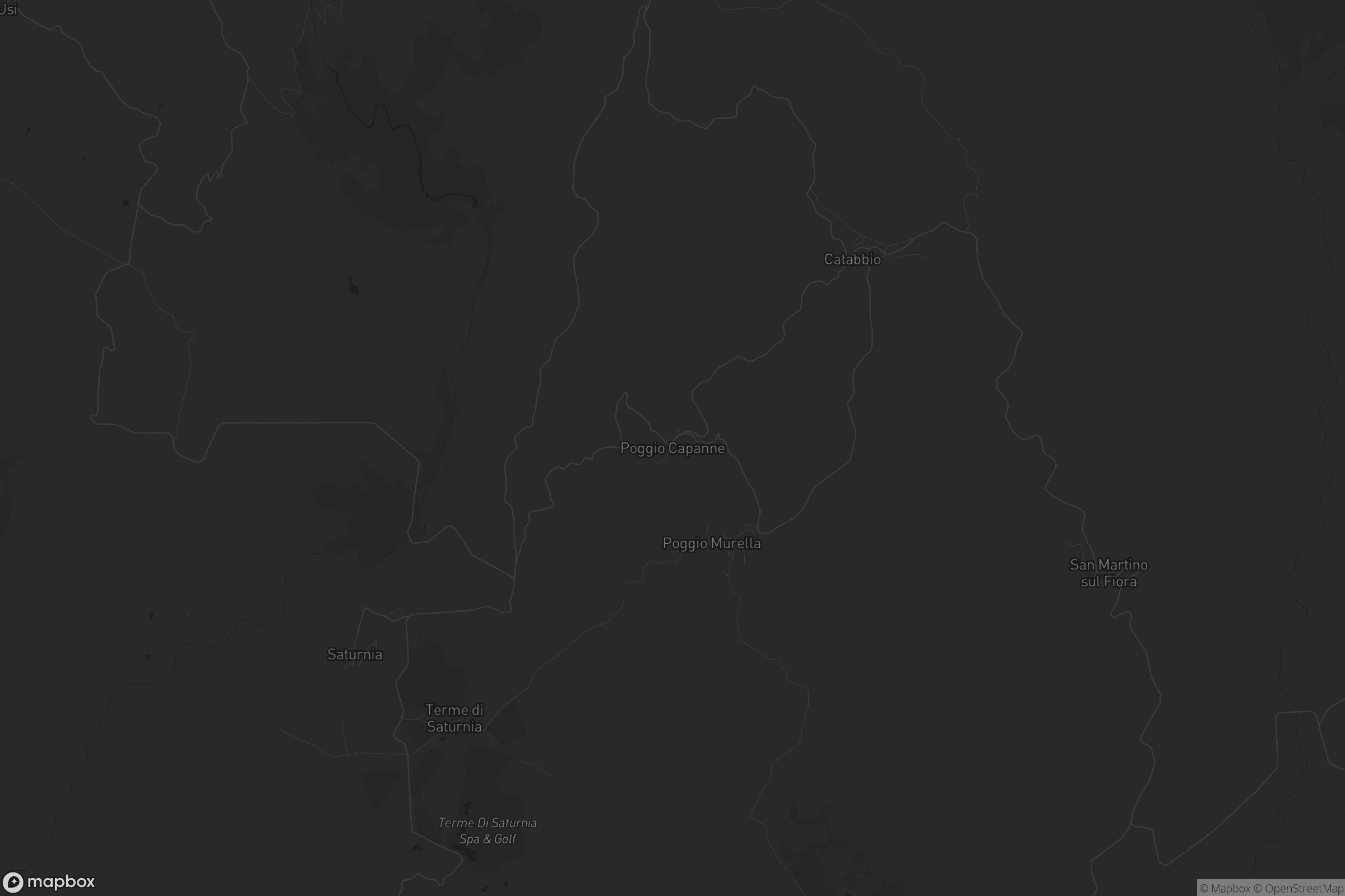 Mappa di Poggio Capanne