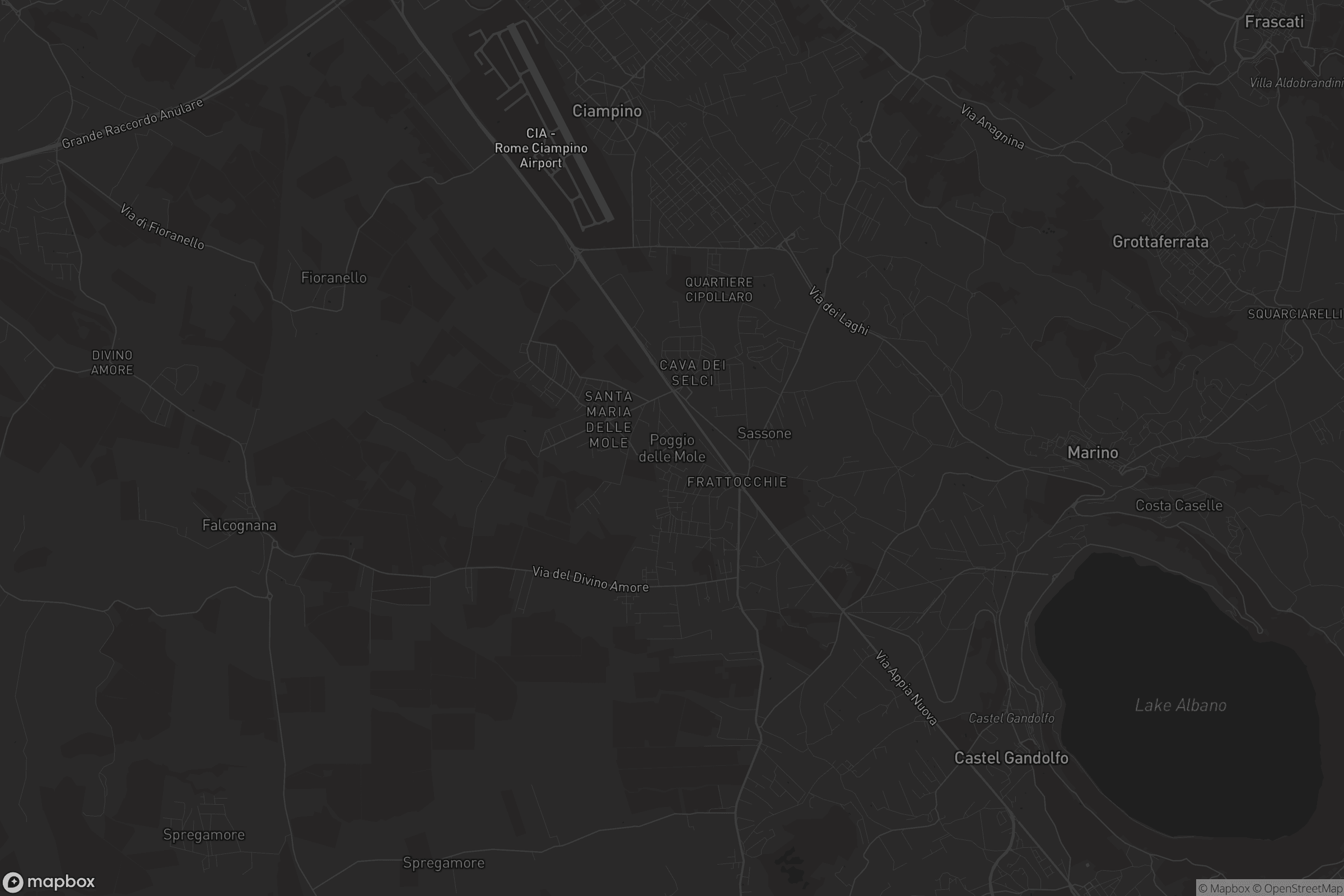 Mappa di Poggio delle Mole