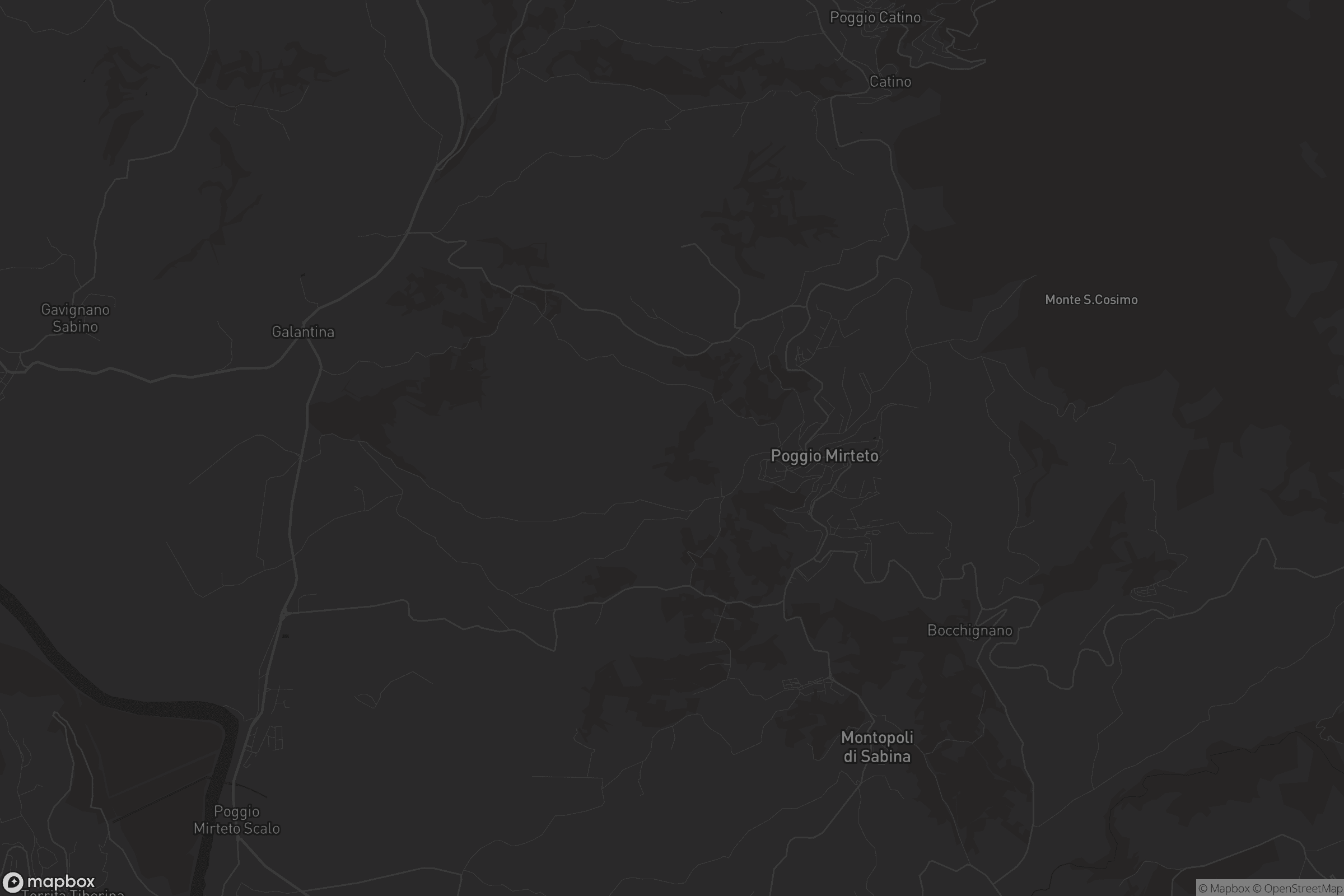 Mappa di Poggio Mirteto