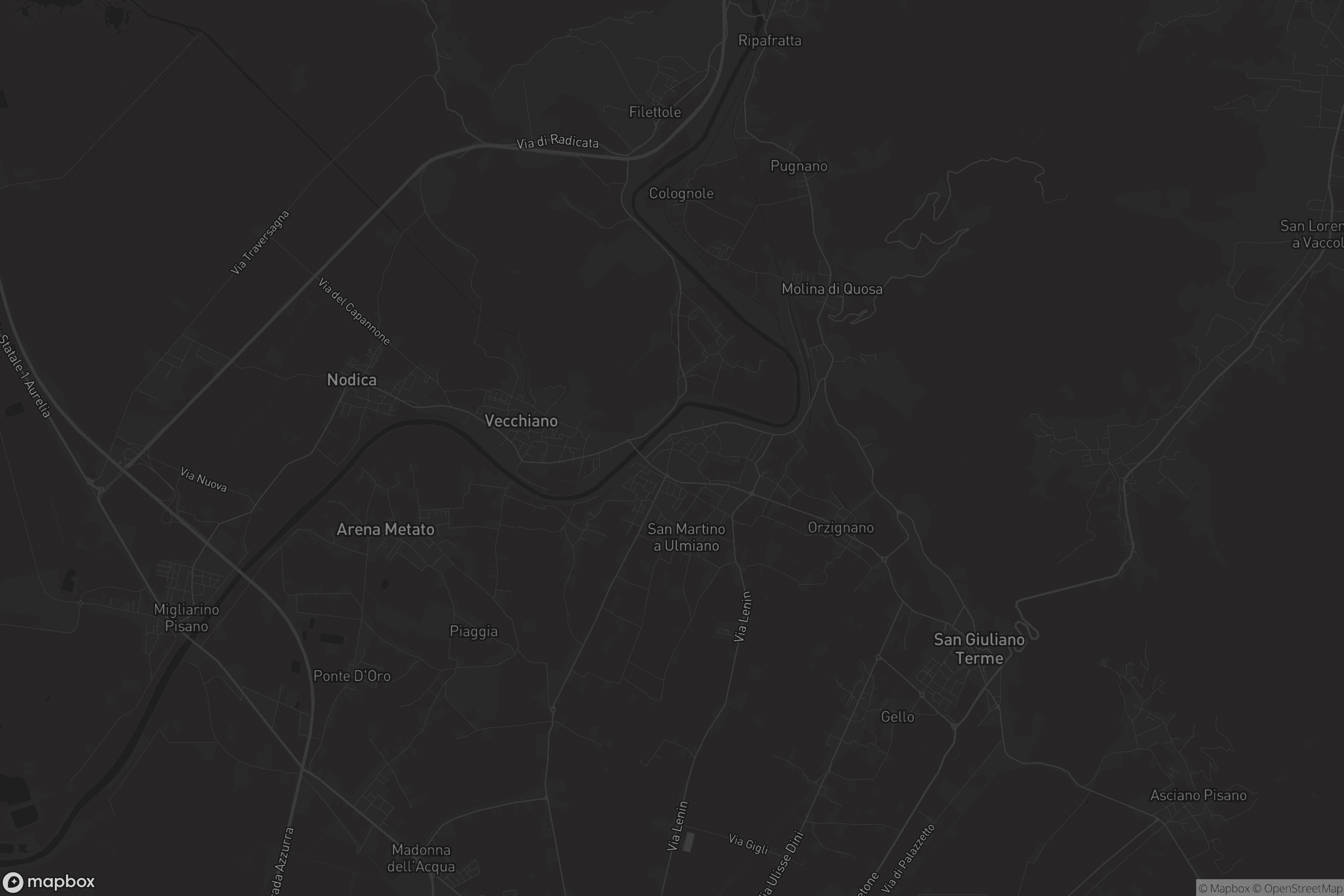 Mappa di Pontasserchio