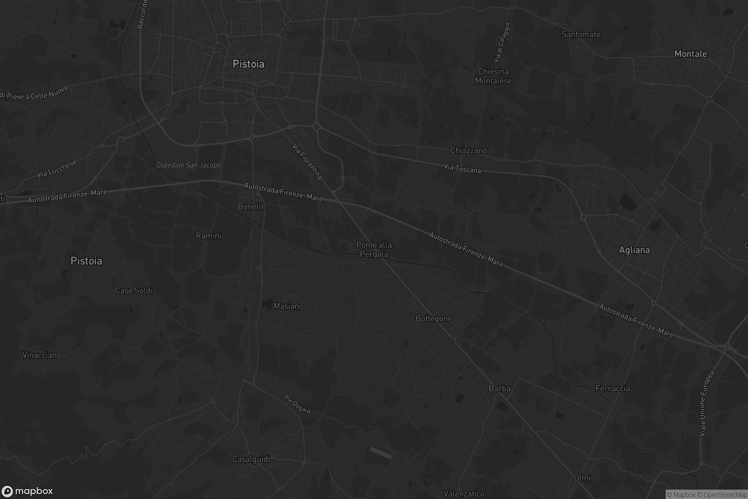 Mappa di Ponte alla Pergola