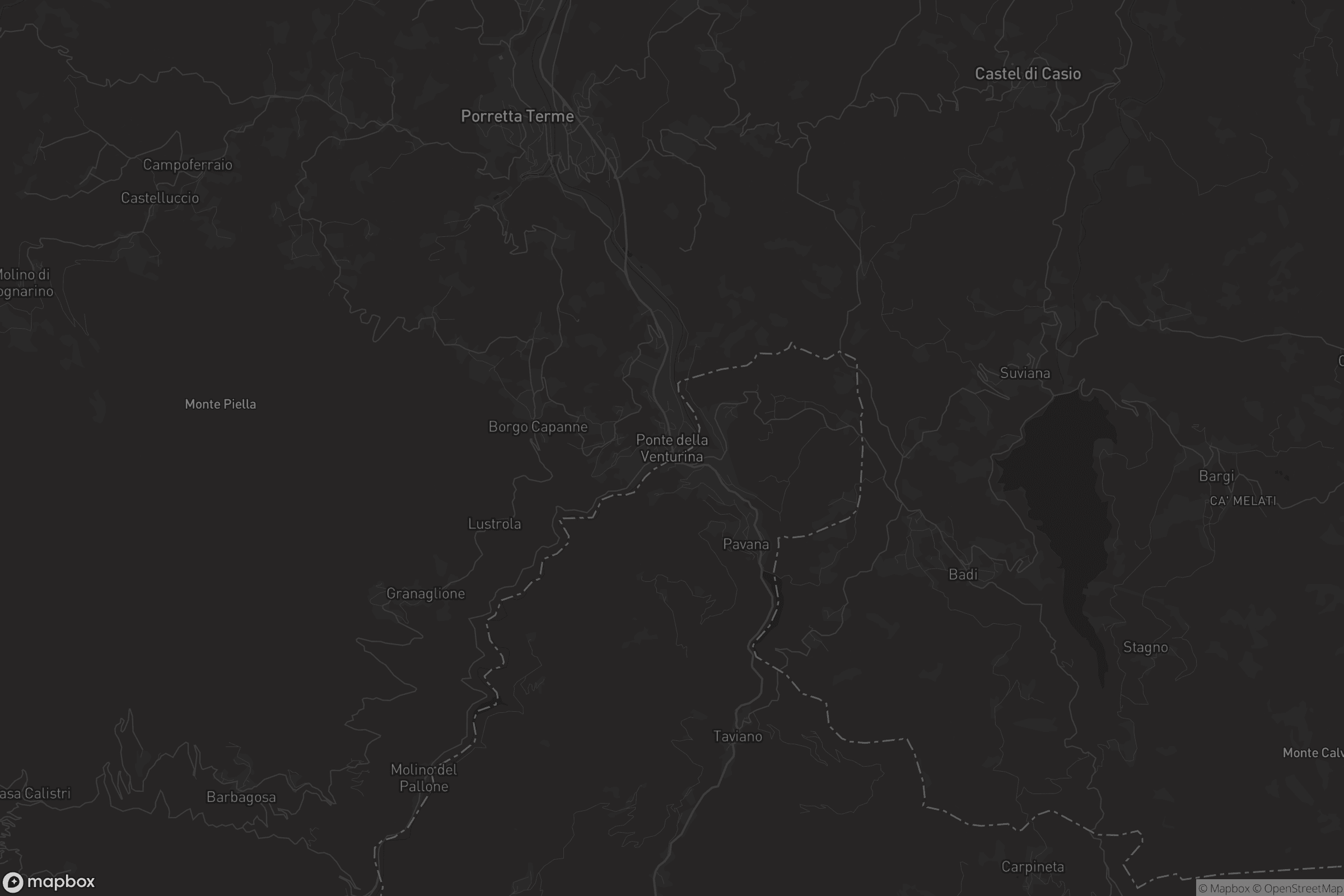 Mappa di Ponte della Venturina