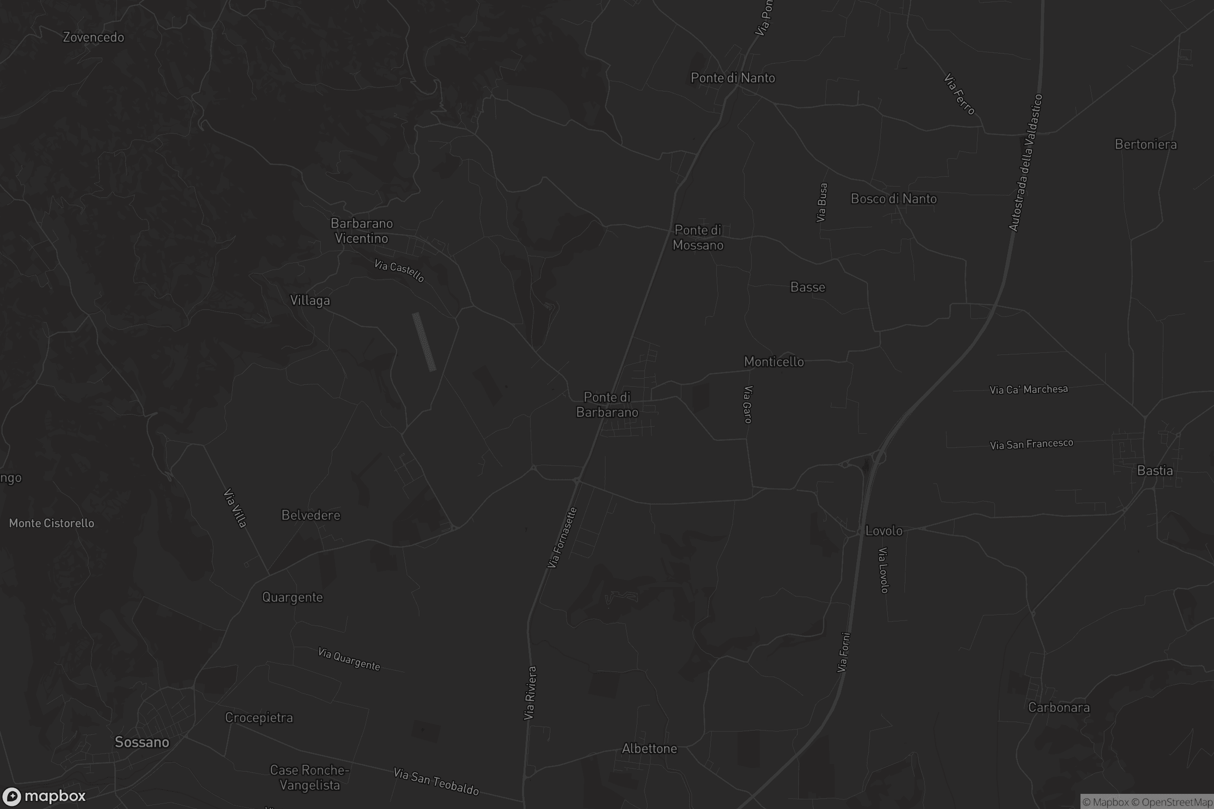 Mappa di Ponte di Barbarano