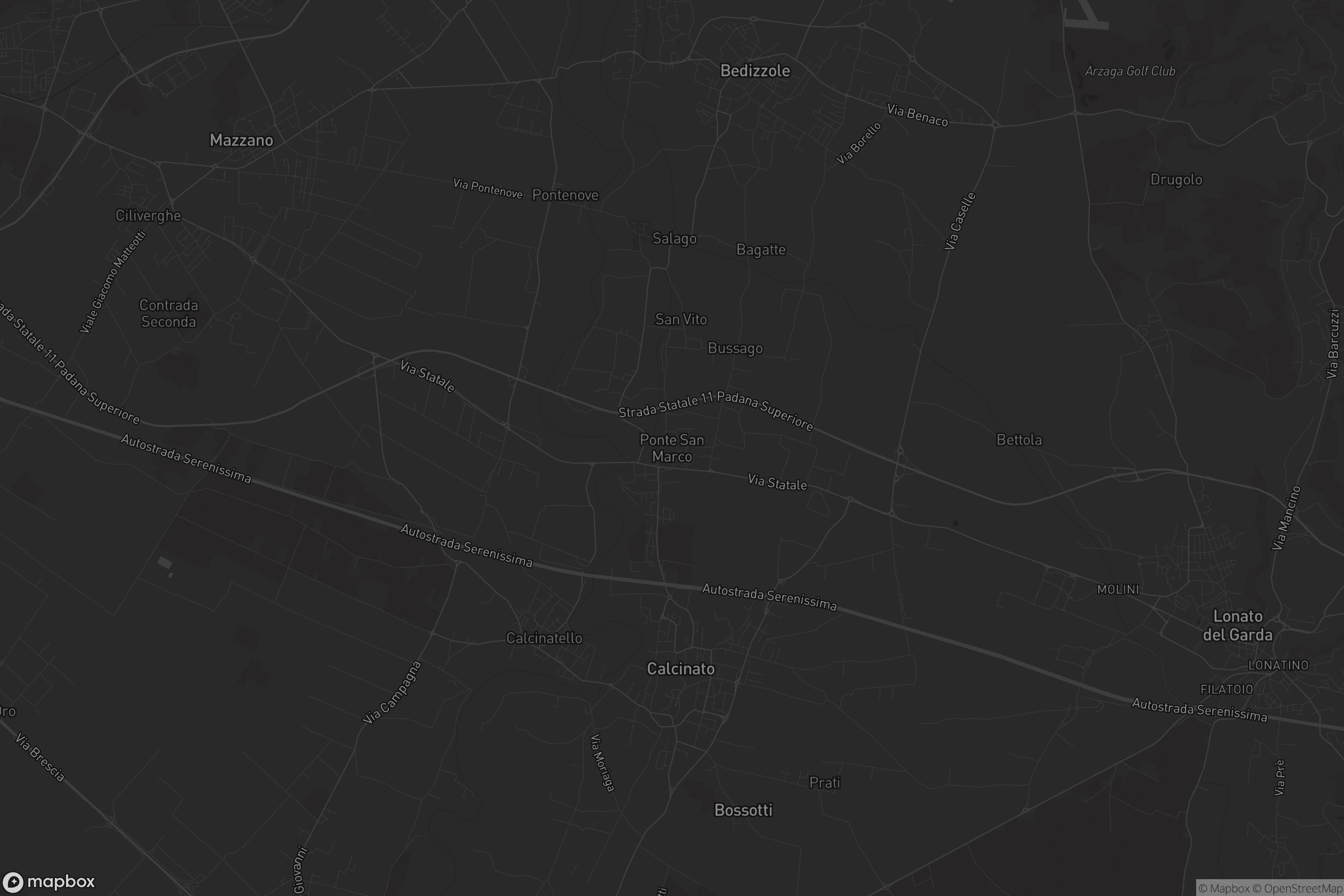 Mappa di Ponte San Marco