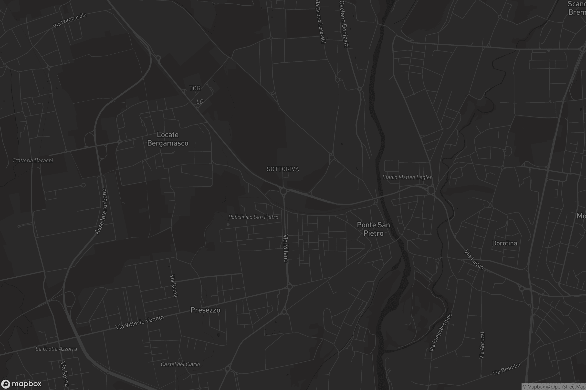 Mappa di Ponte San Pietro