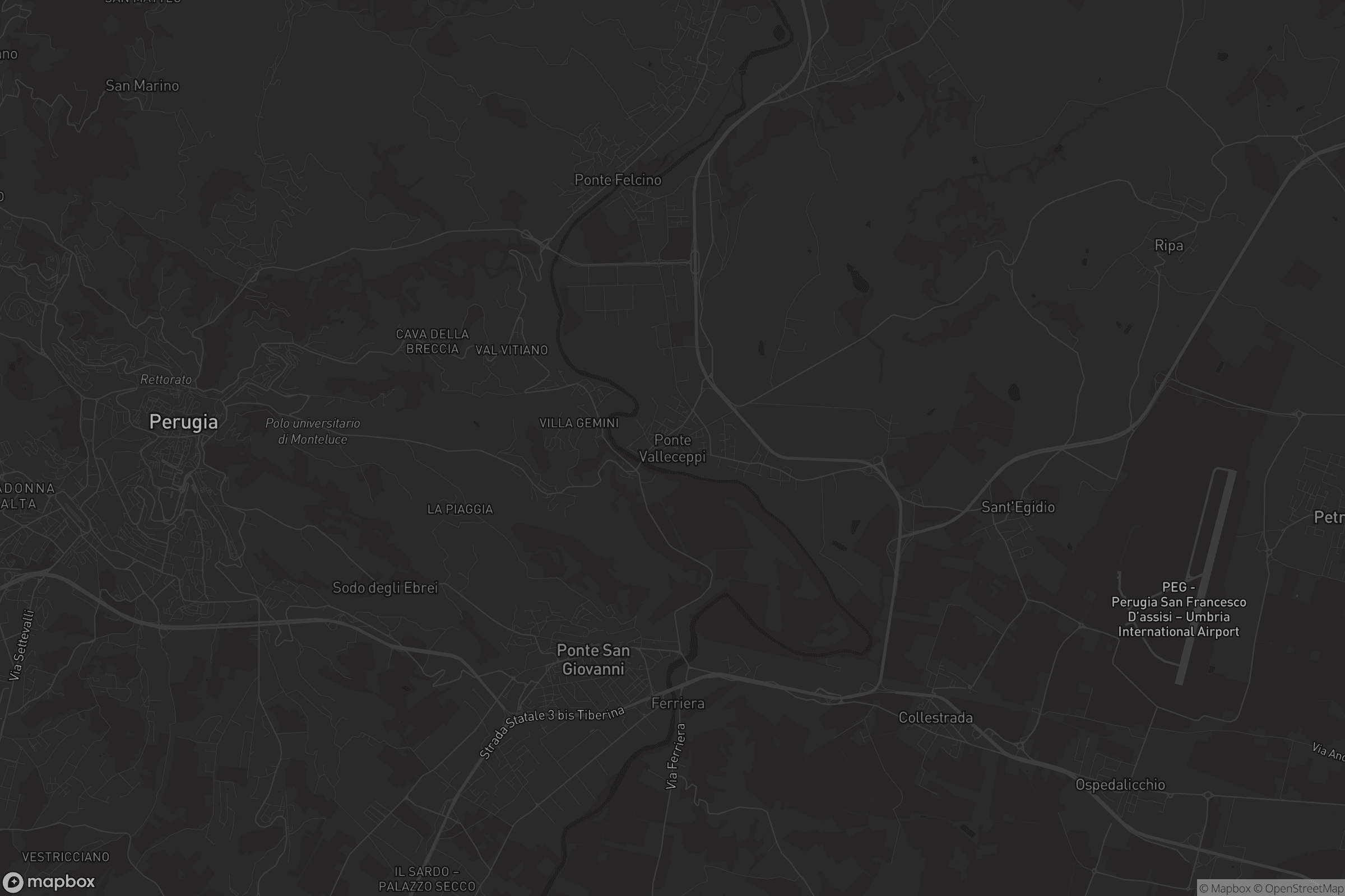 Mappa di Ponte Valleceppi