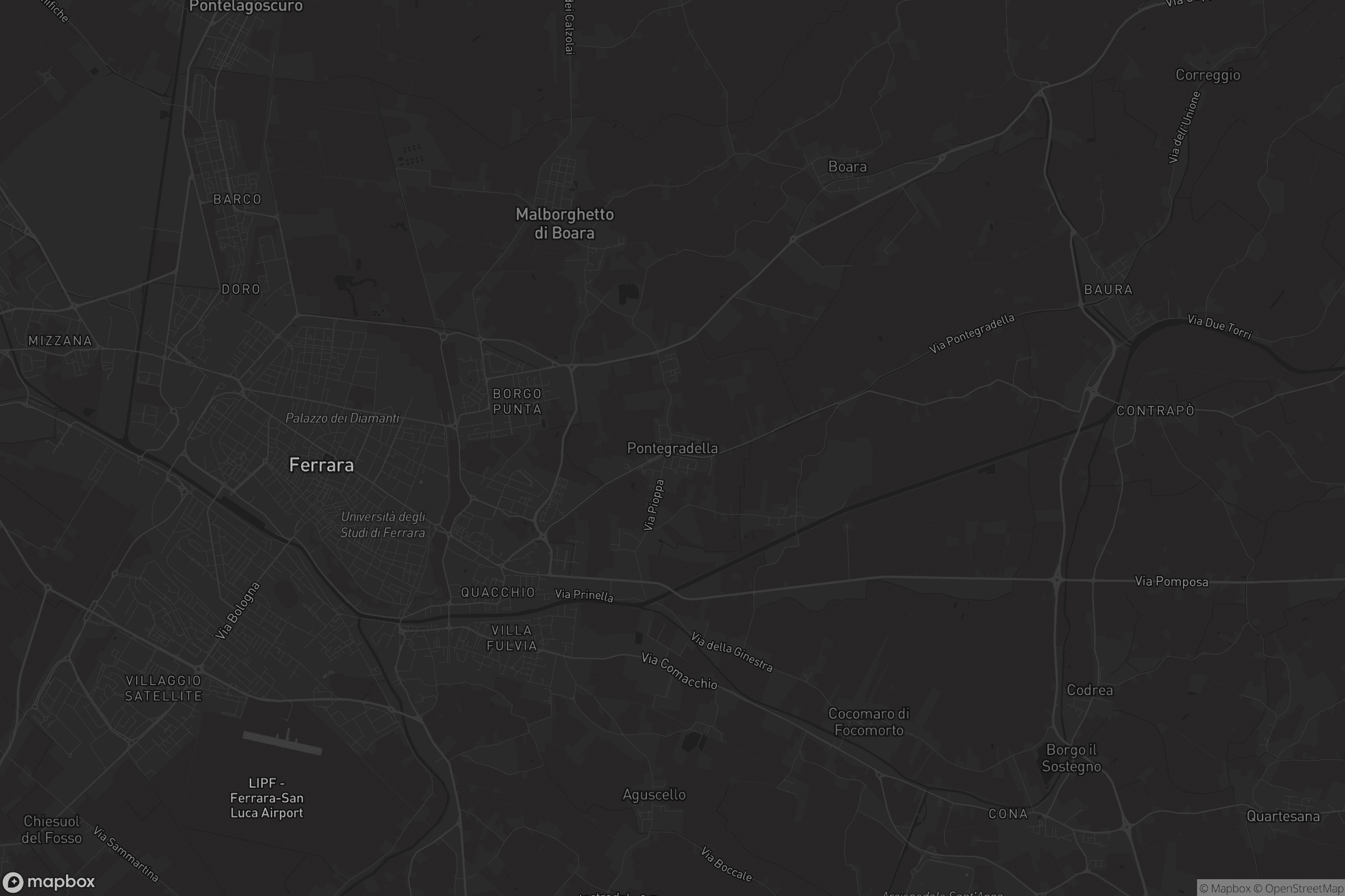 Mappa di Pontegradella