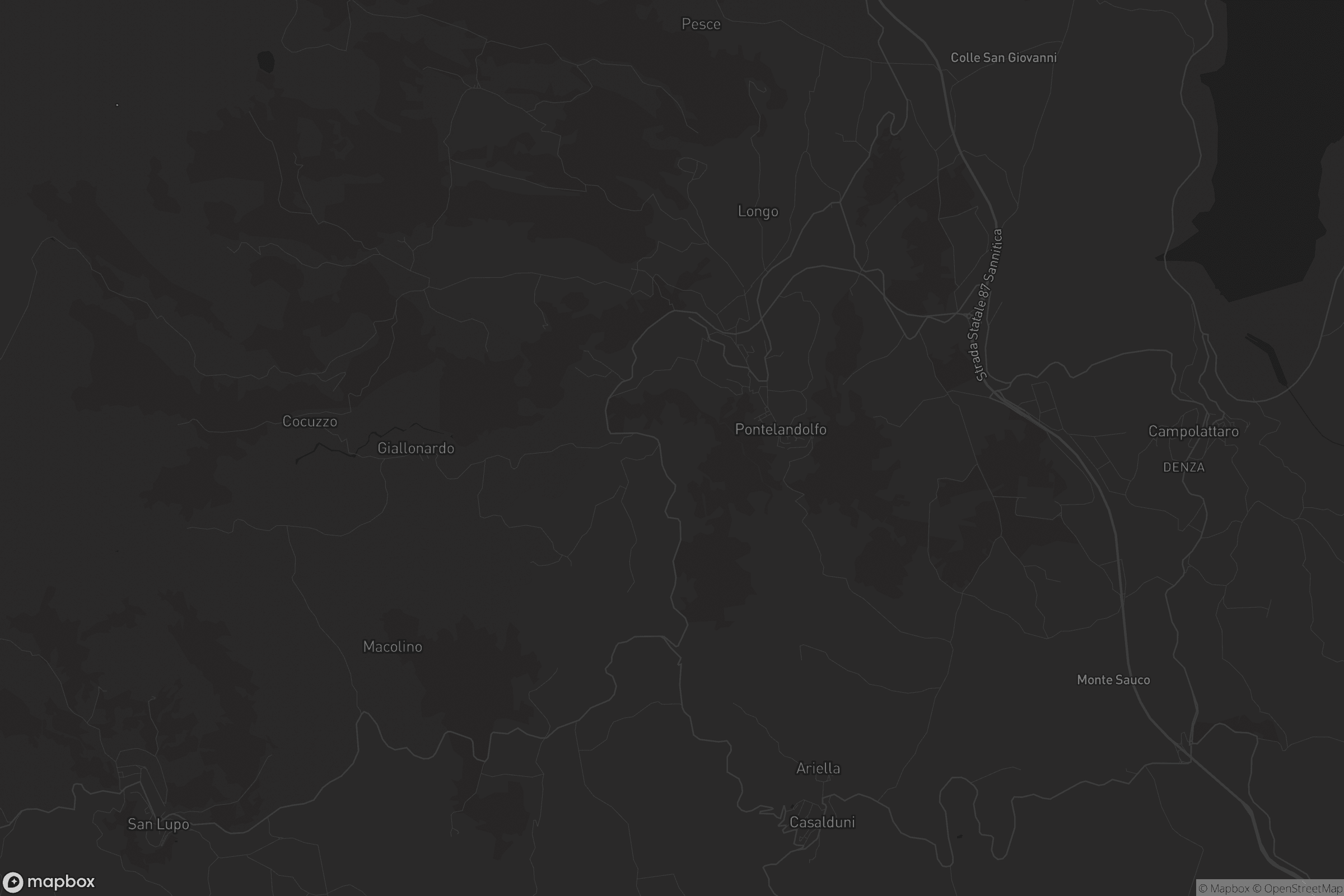 Mappa di Pontelandolfo