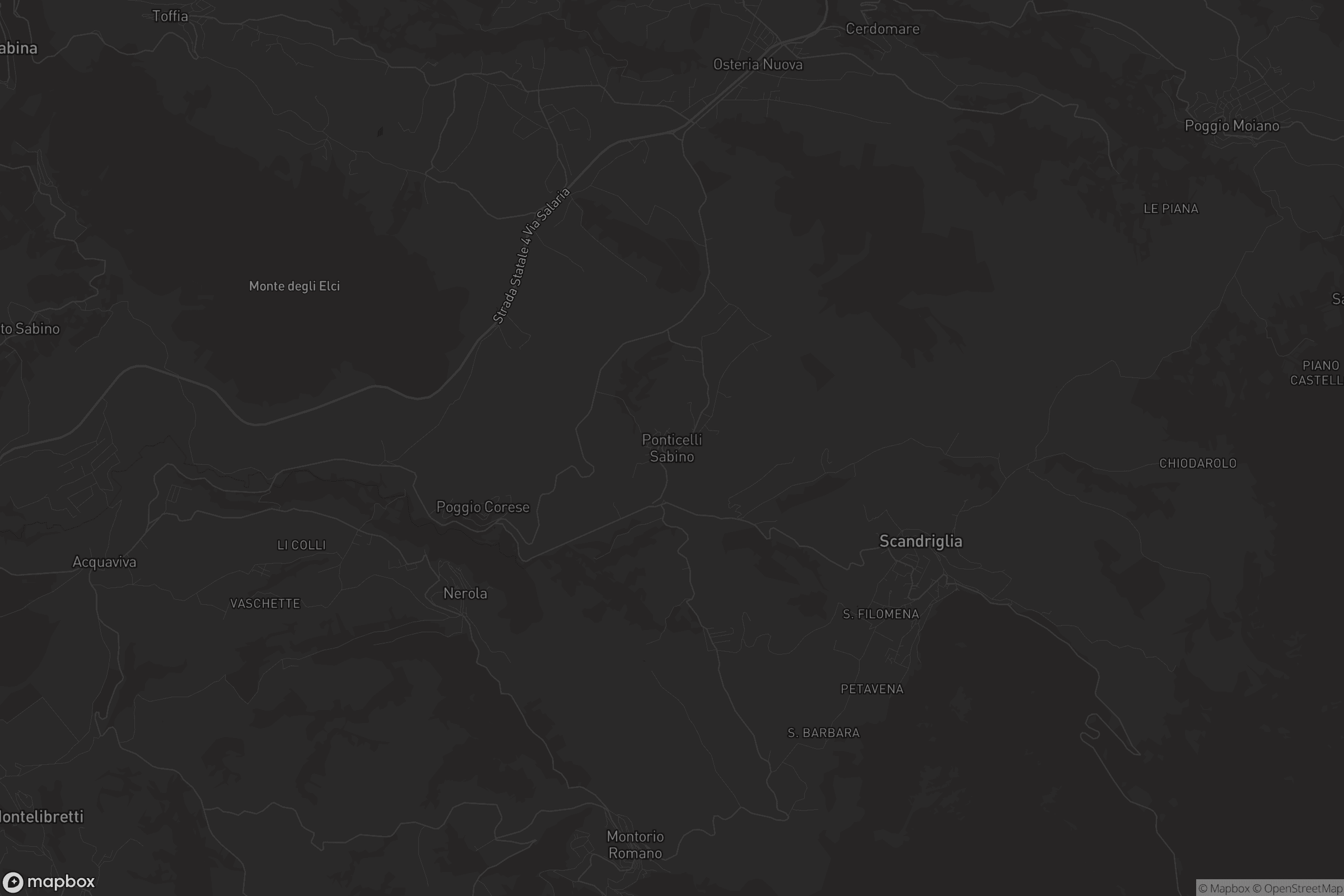 Mappa di Ponticelli Sabino