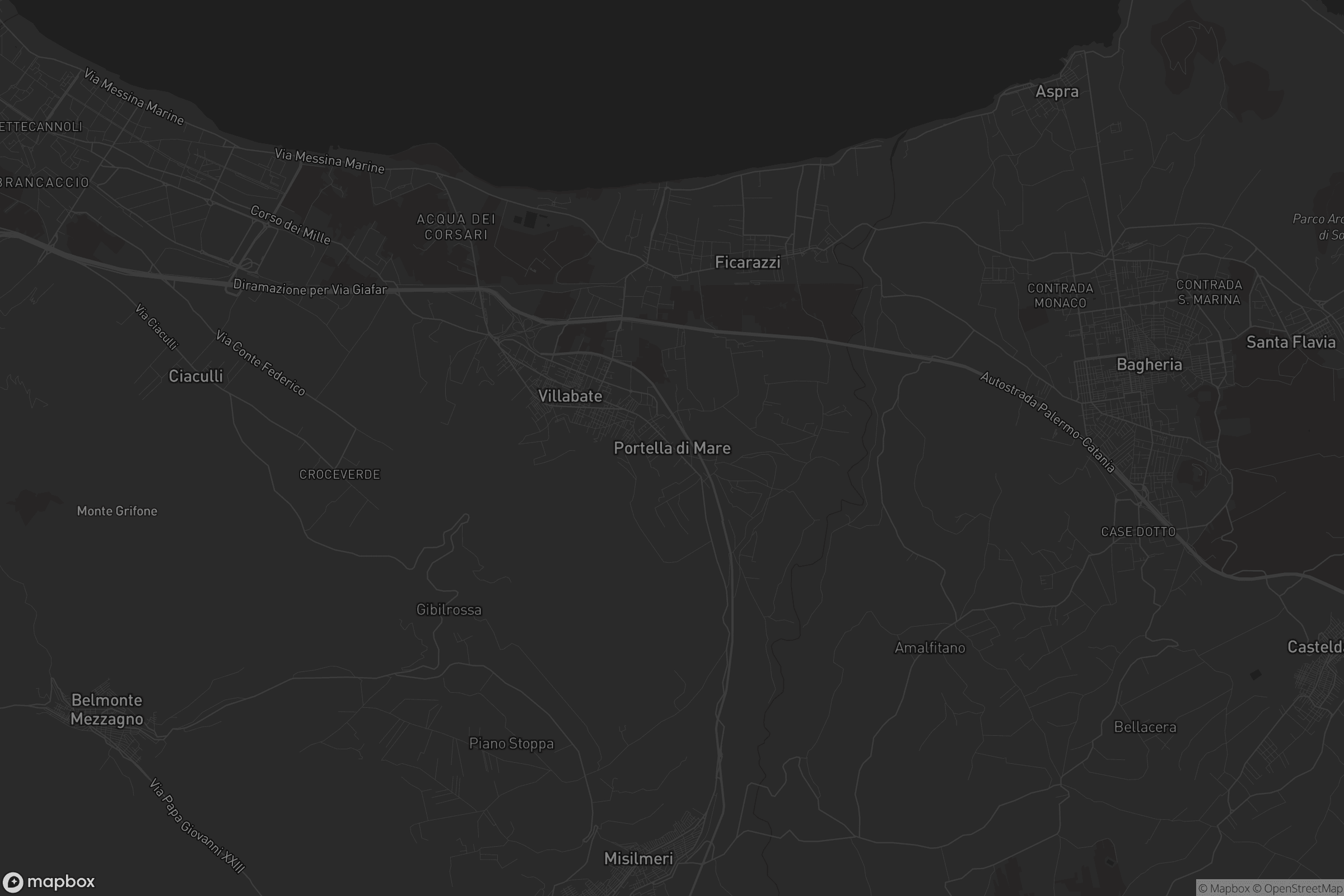 Mappa di Portella di Mare