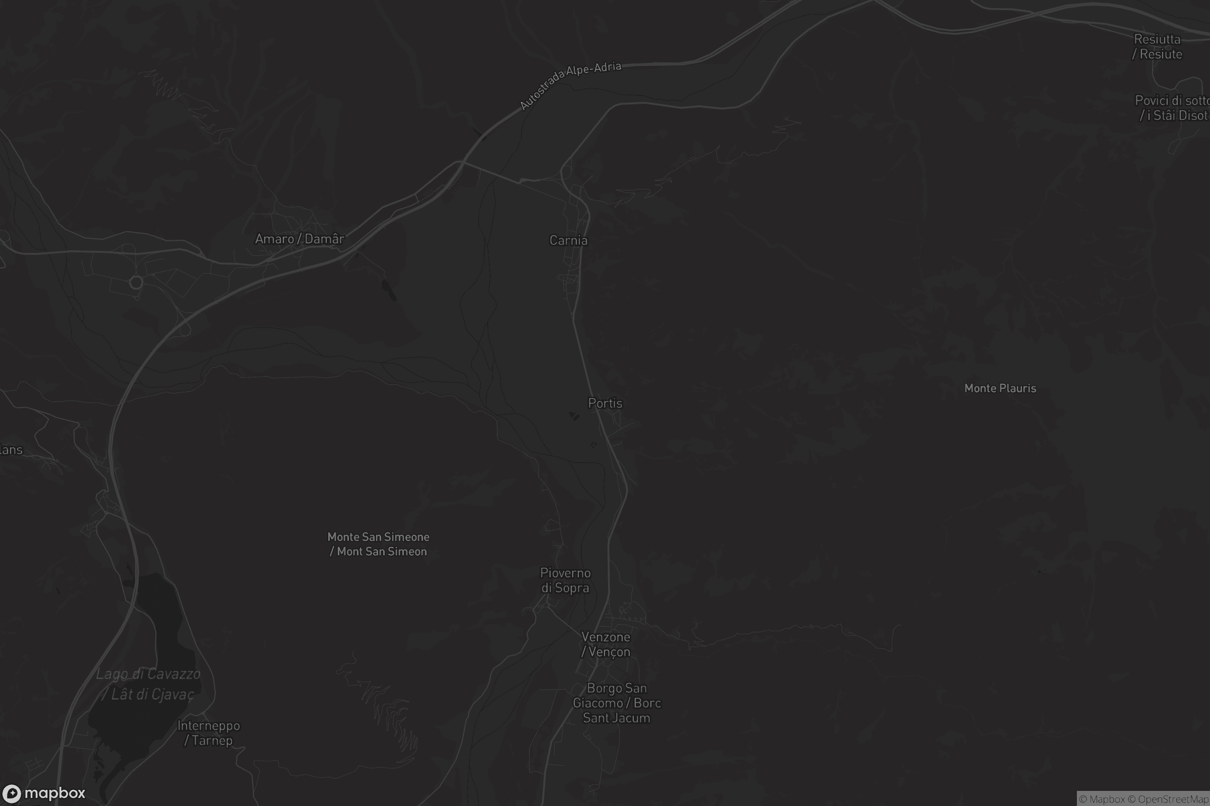 Mappa di Portis / Puartis