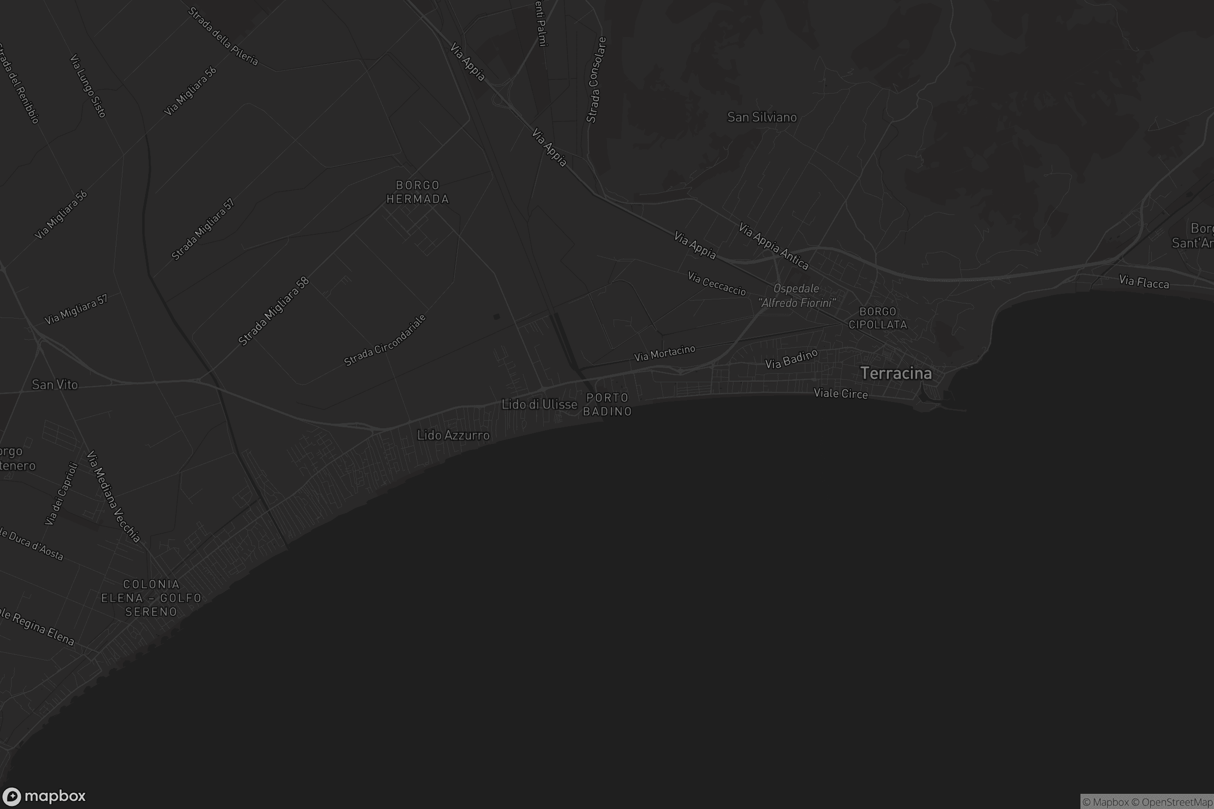 Mappa di Porto Badino