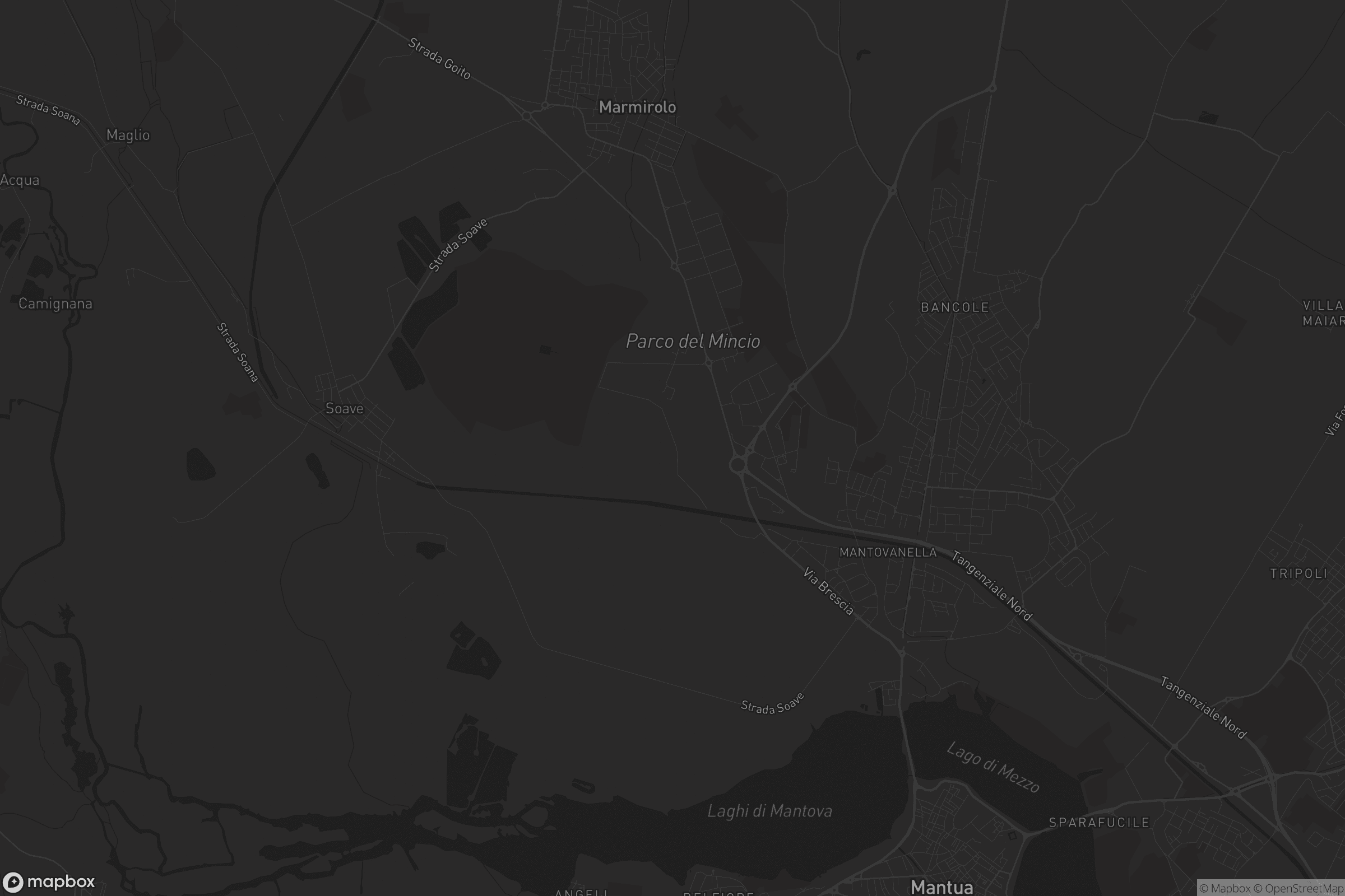 Mappa di Porto Mantovano