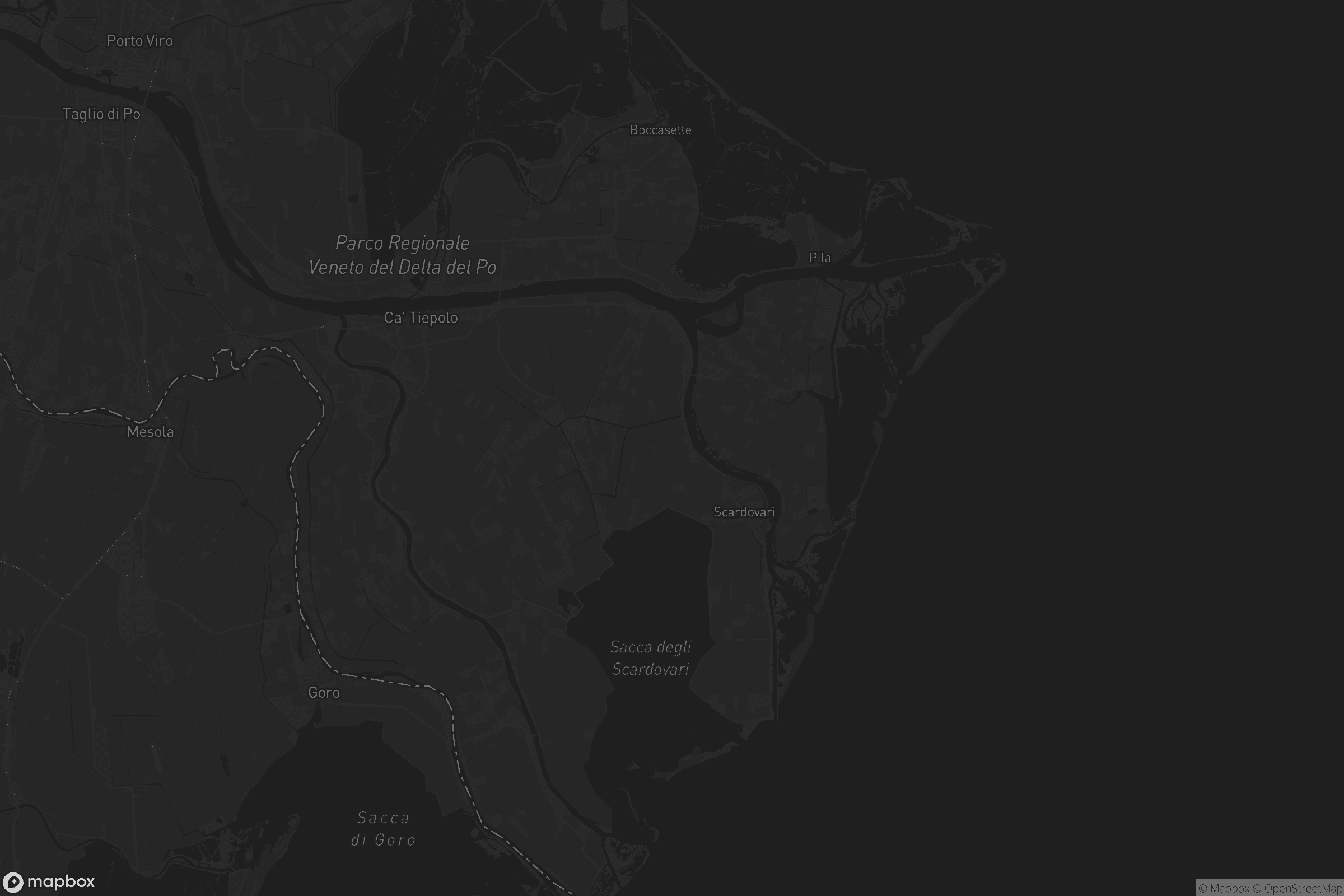 Mappa di Porto Tolle