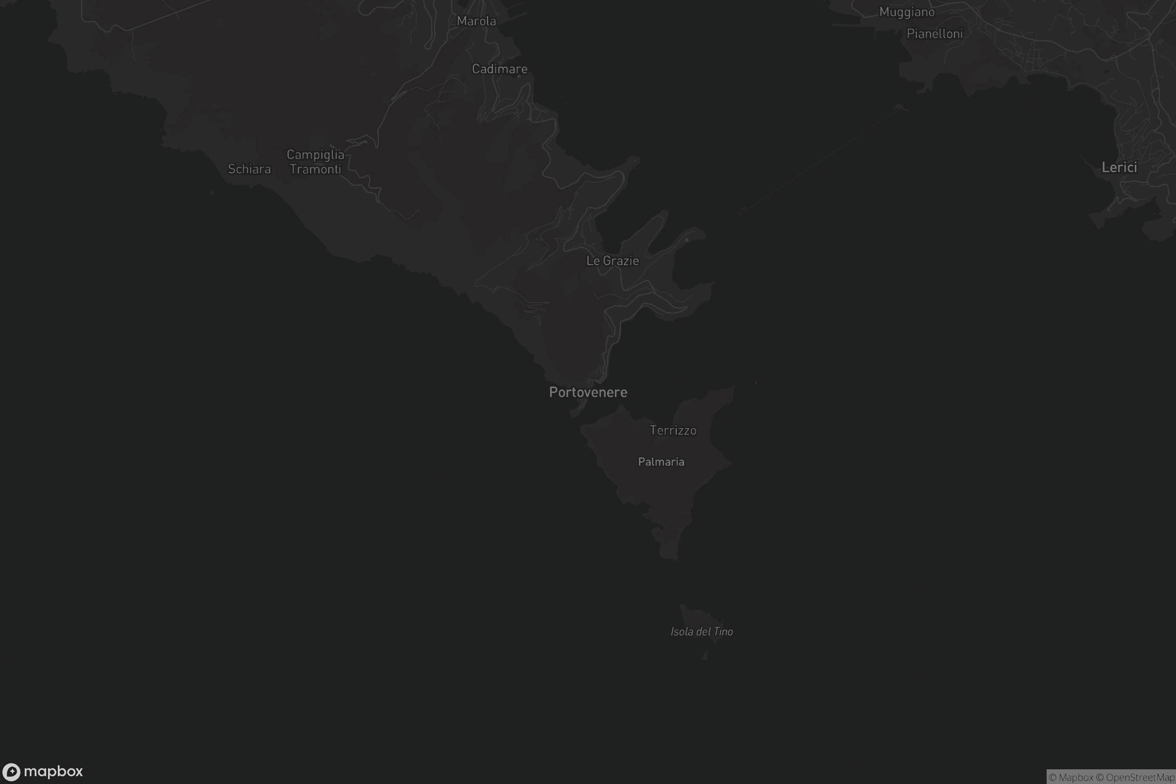 Mappa di Porto Venere