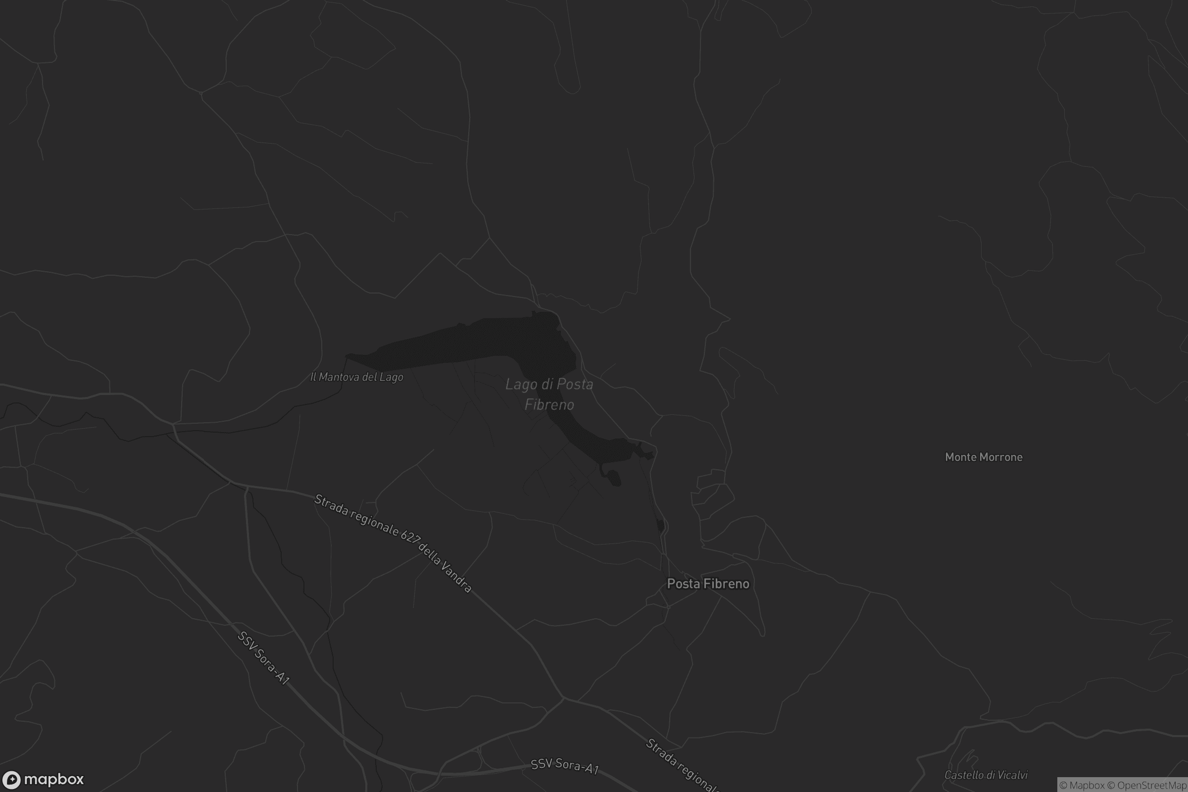 Mappa di Posta Fibreno