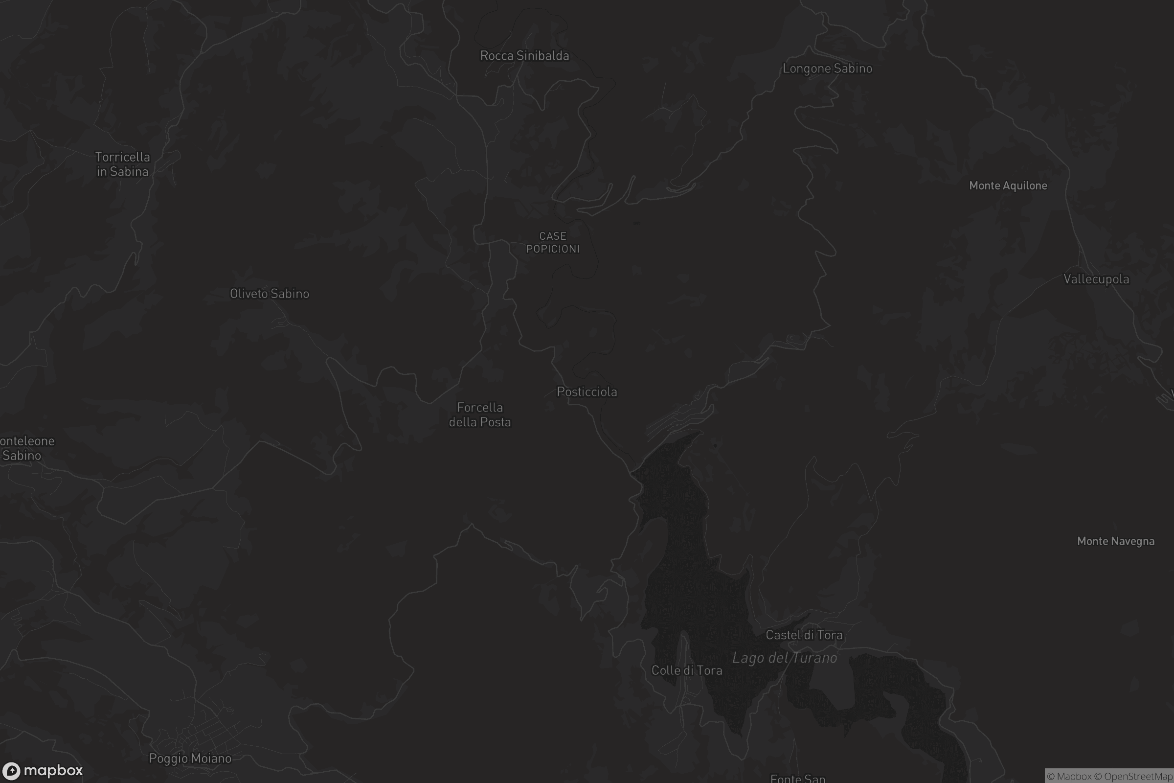 Mappa di Posticciola