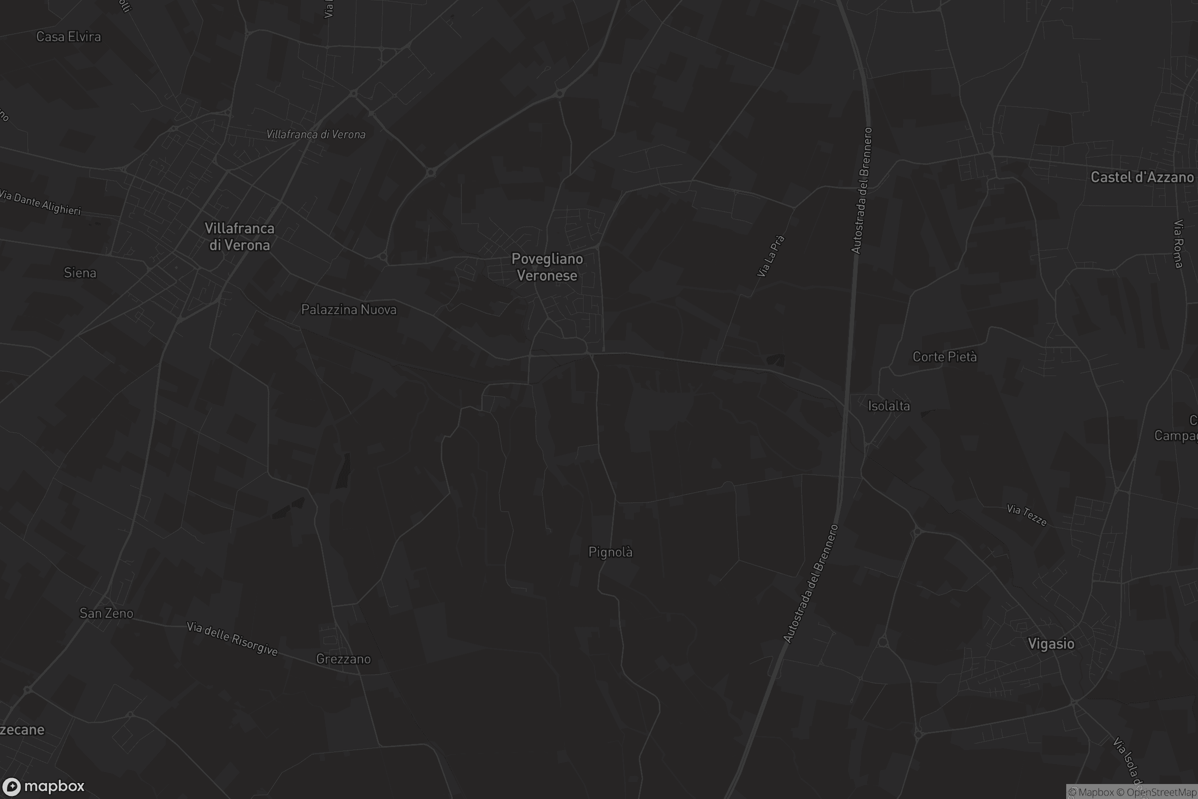 Mappa di Povegliano Veronese