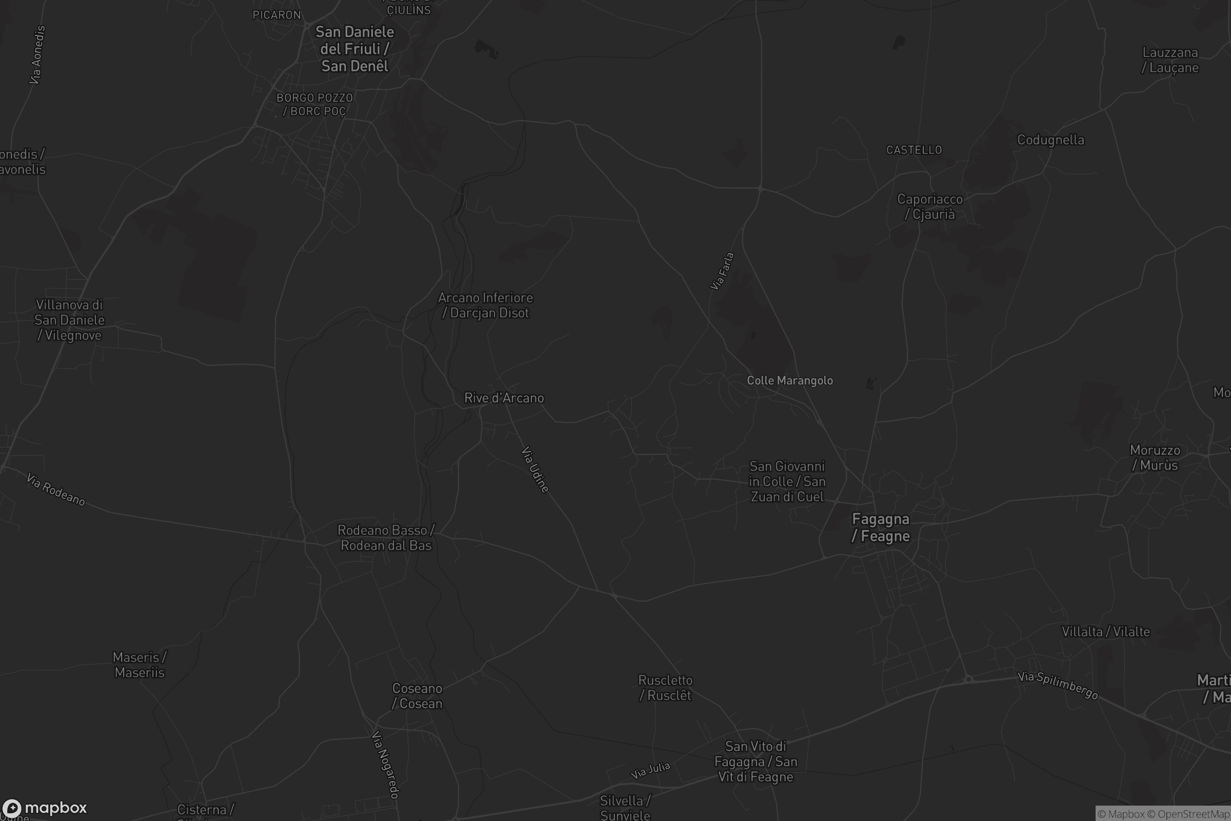 Mappa di Pozzalis / Poçalis - Poçales