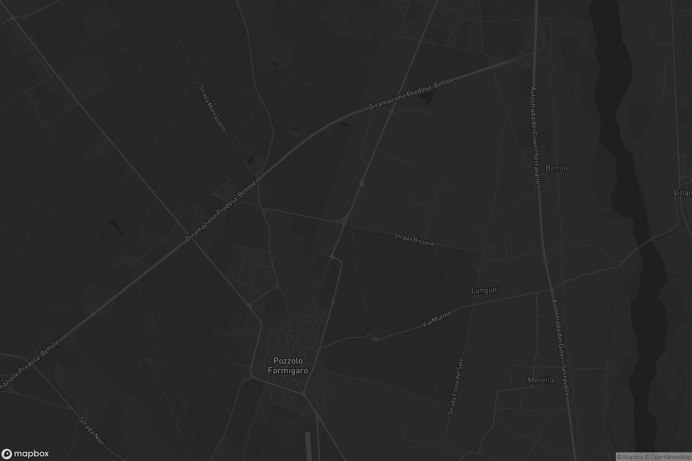 Mappa di Pozzolo Formigaro