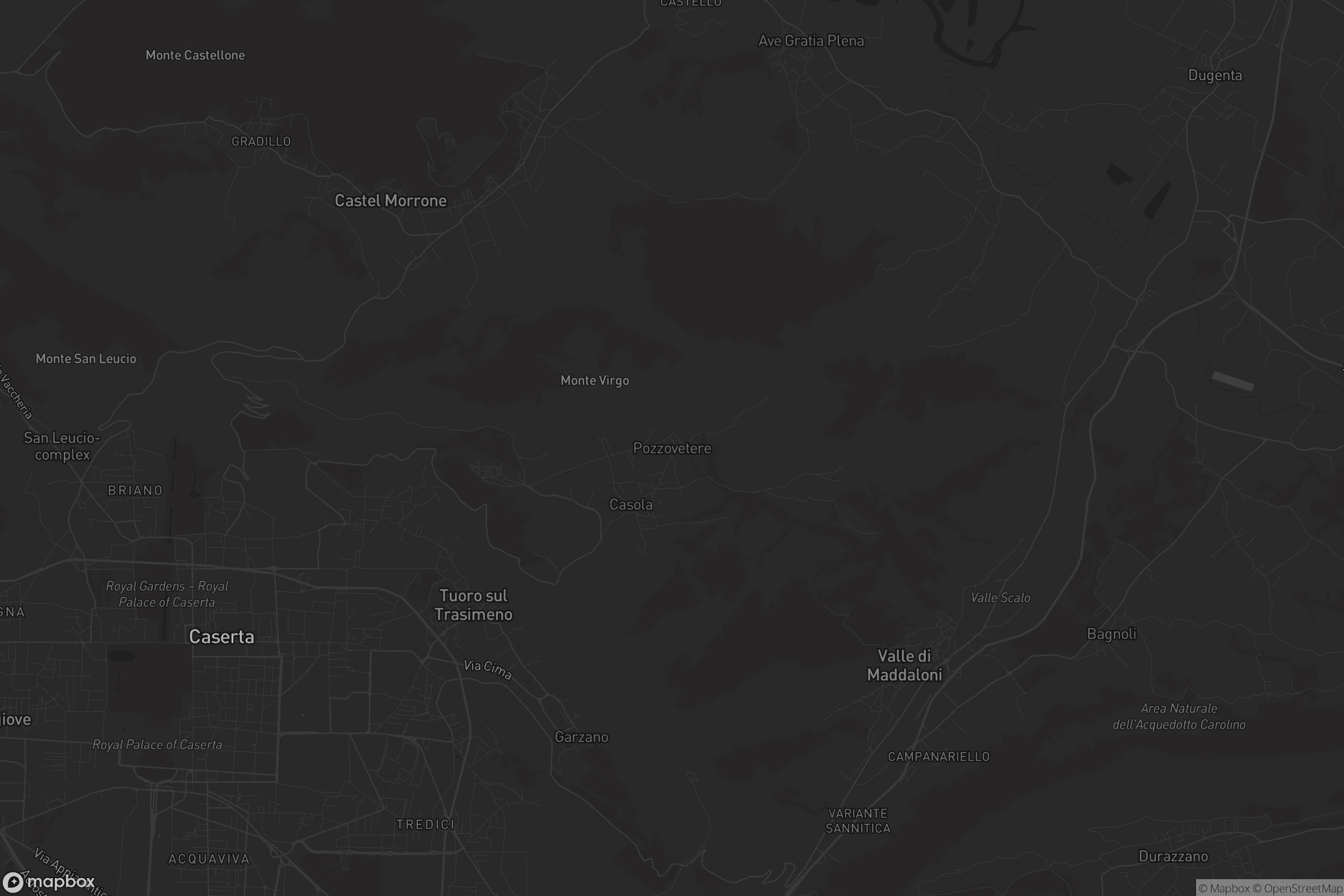 Mappa di Pozzovetere