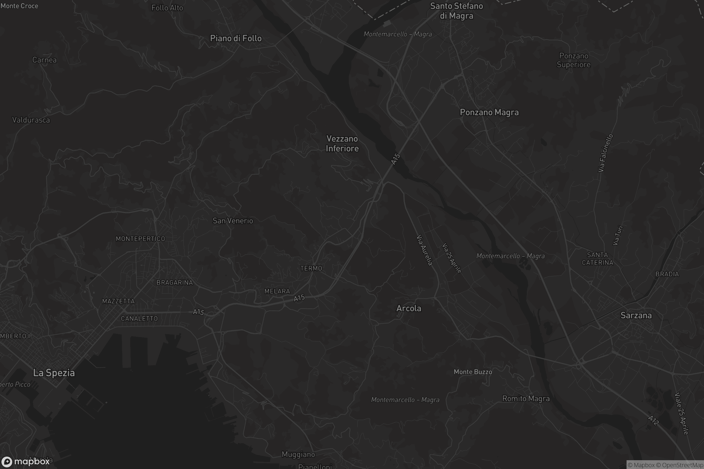 Mappa di Prati di Vezzano