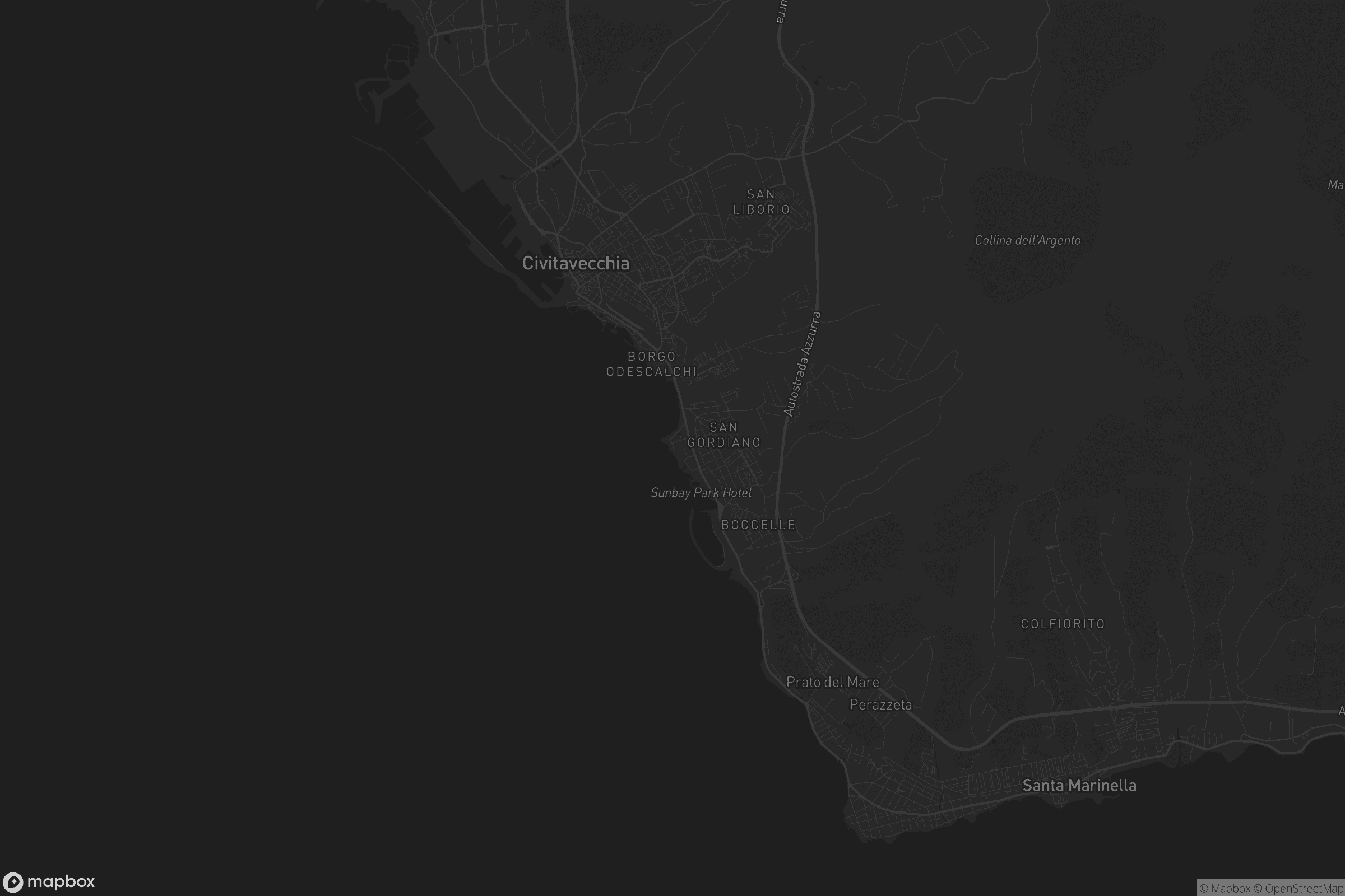 Mappa di Punta del Pecoraro