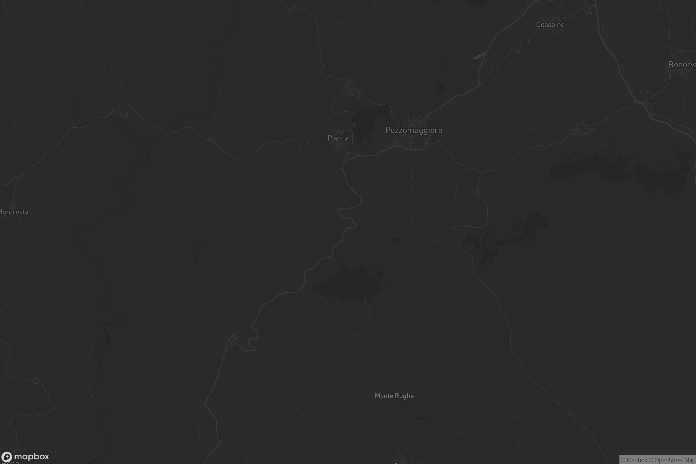 Mappa di Putumajore/Pozzomaggiore