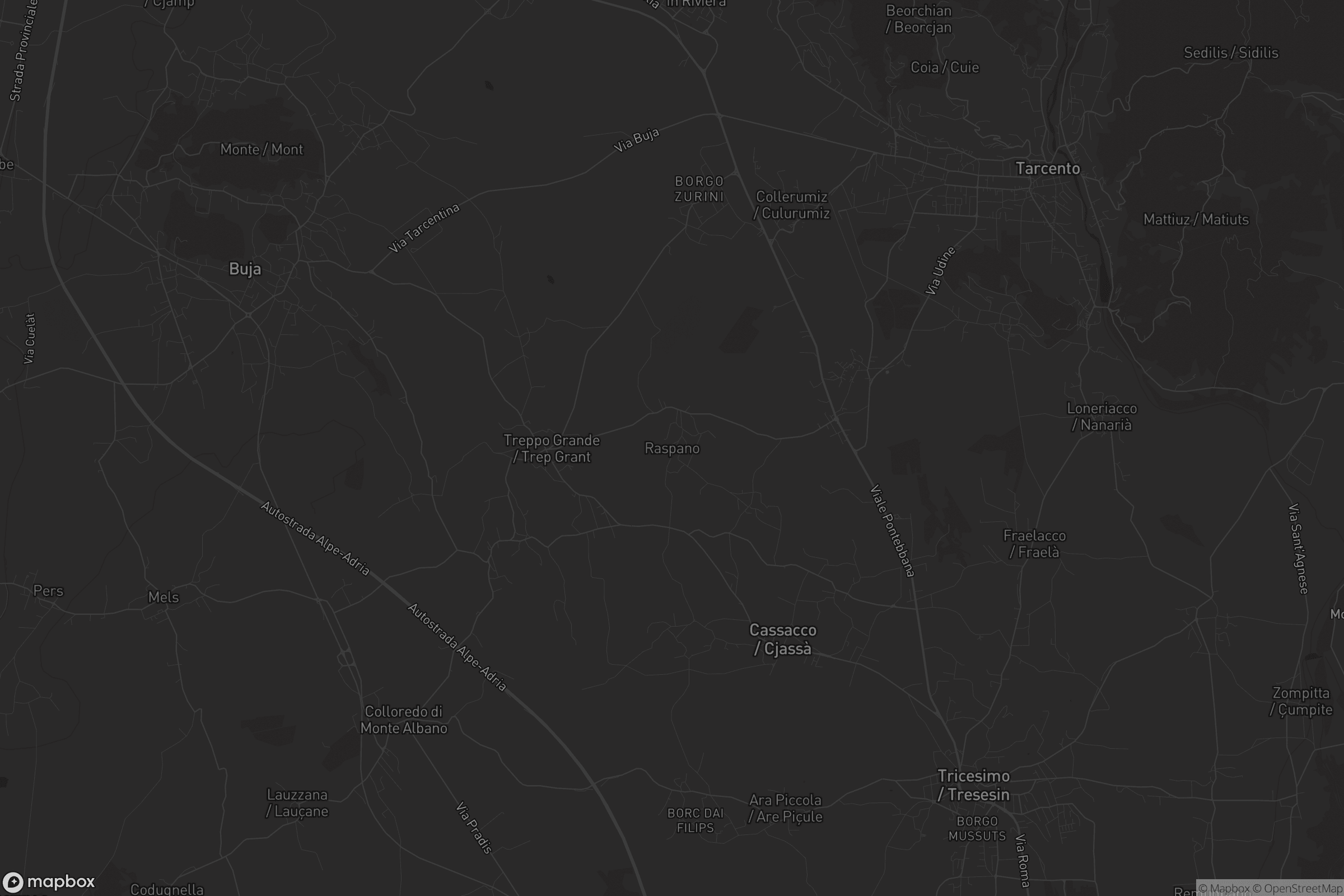 Mappa di Raspano / Raspan