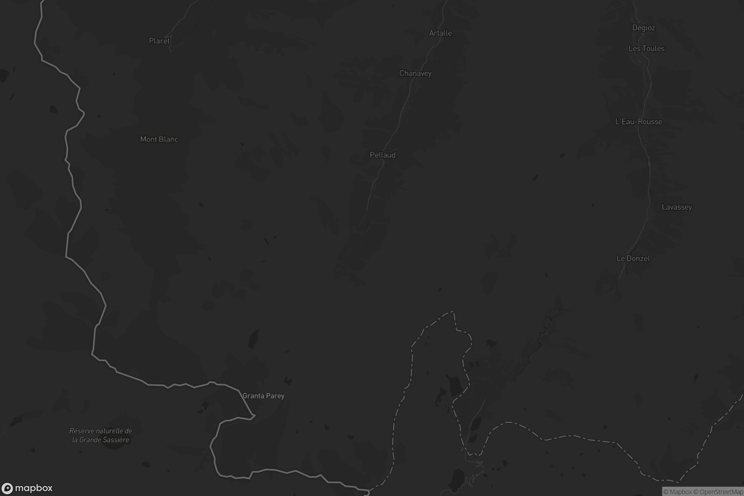 Mappa di Rhêmes-Notre-Dame