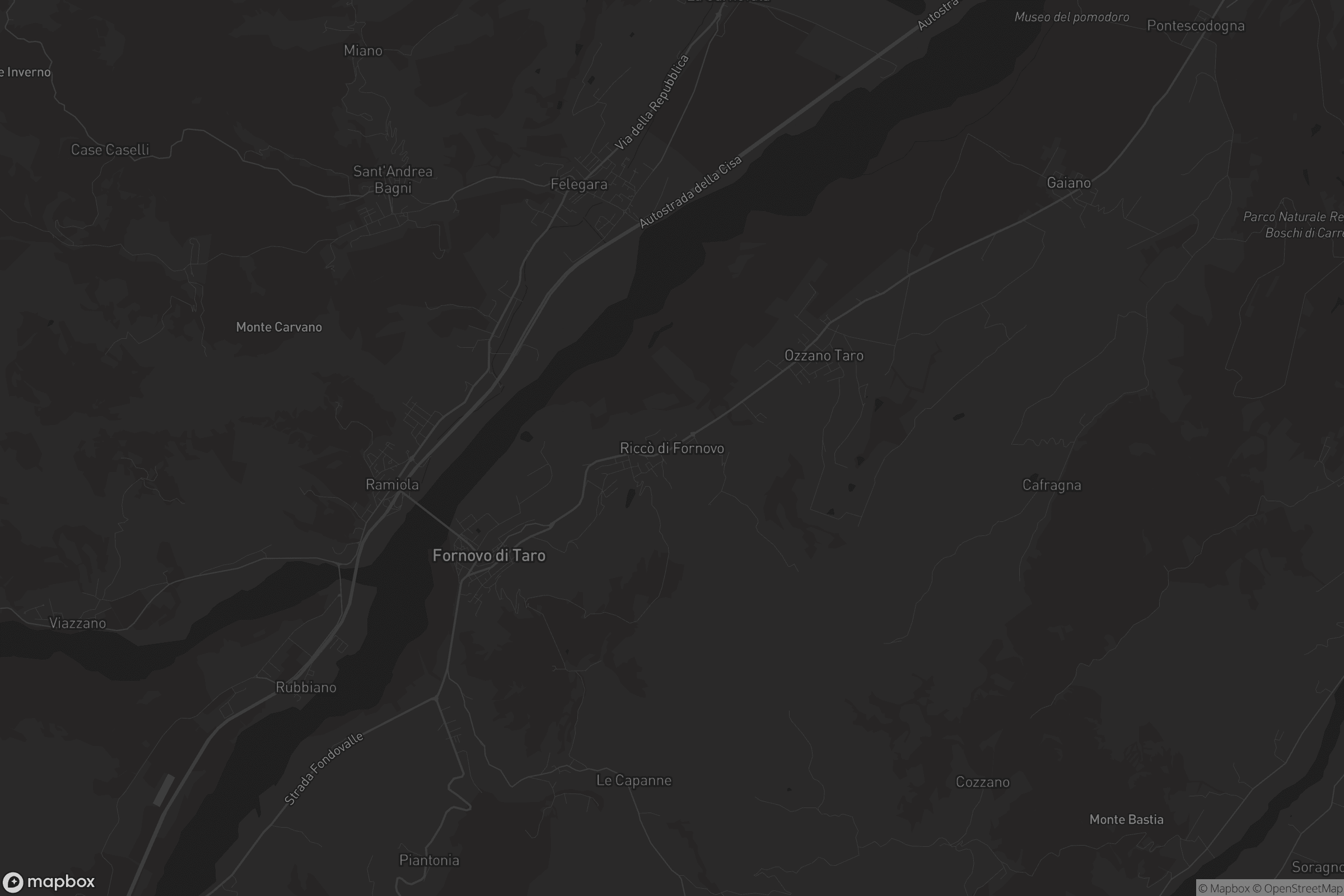 Mappa di Riccò di Fornovo