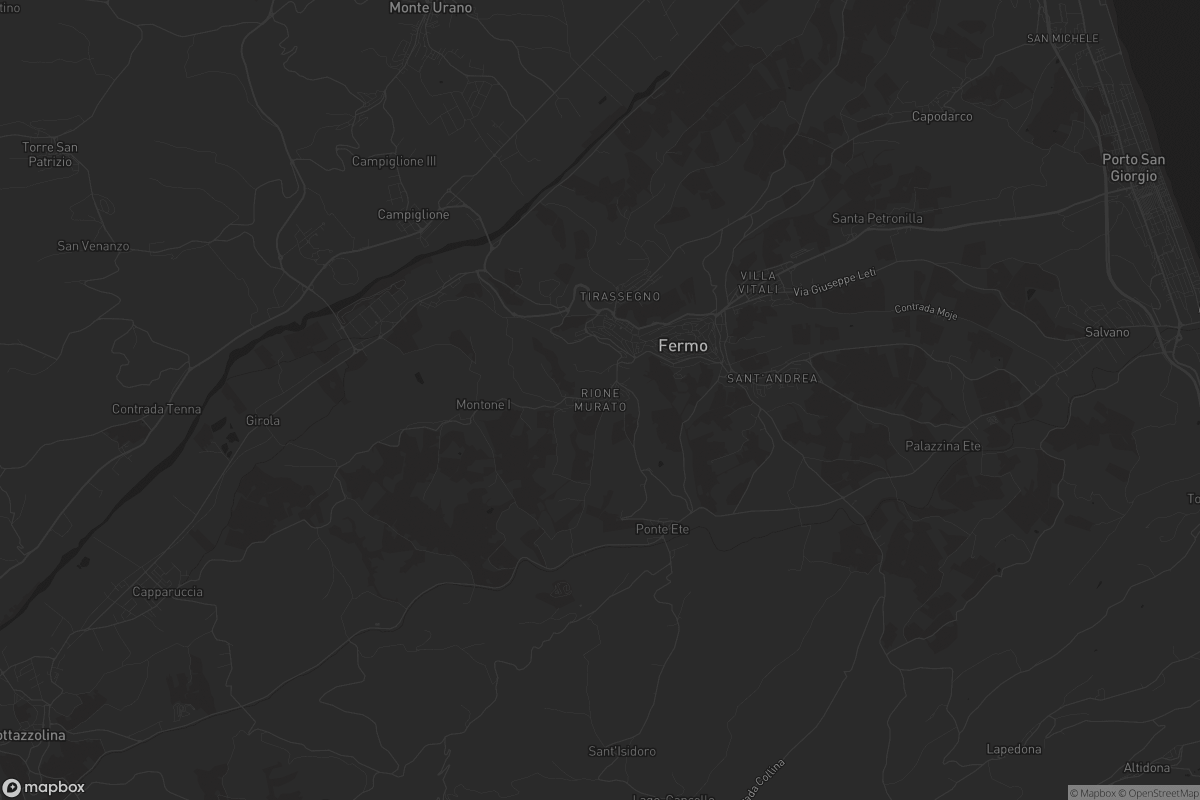 Mappa di Rione Murato