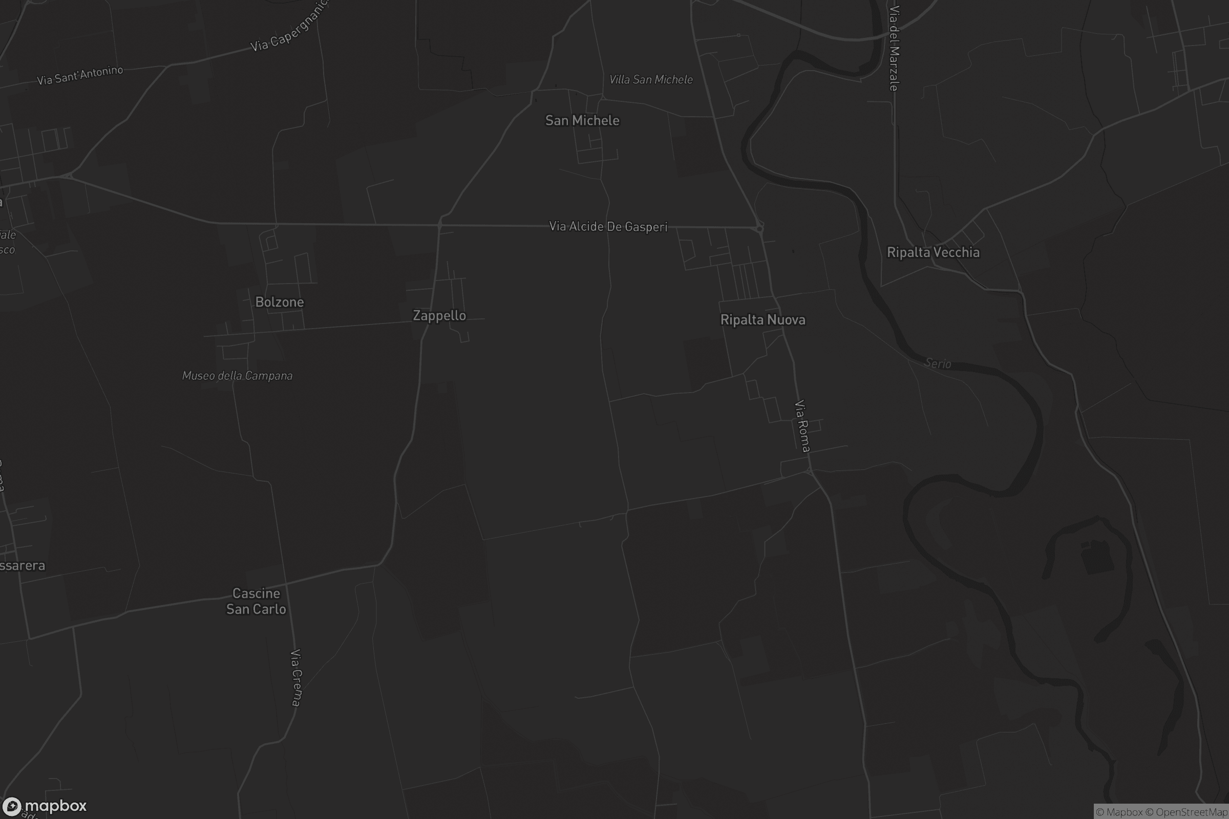 Mappa di Ripalta Cremasca