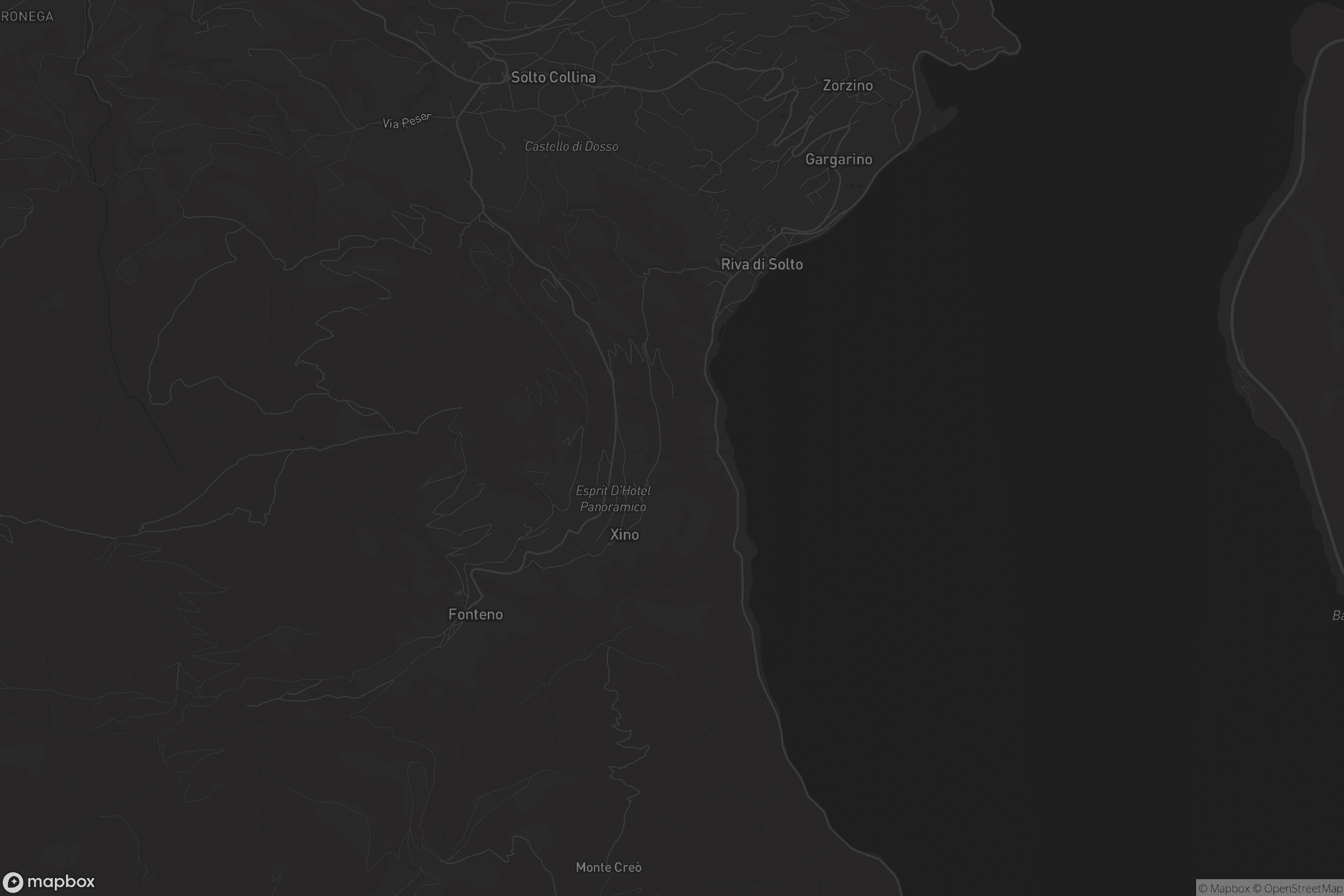 Mappa di Riva di Solto