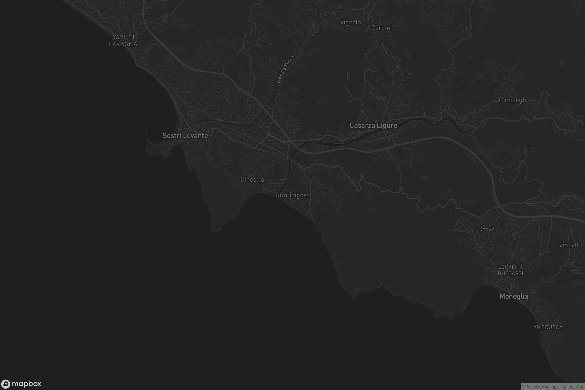 Mappa di Riva Trigoso